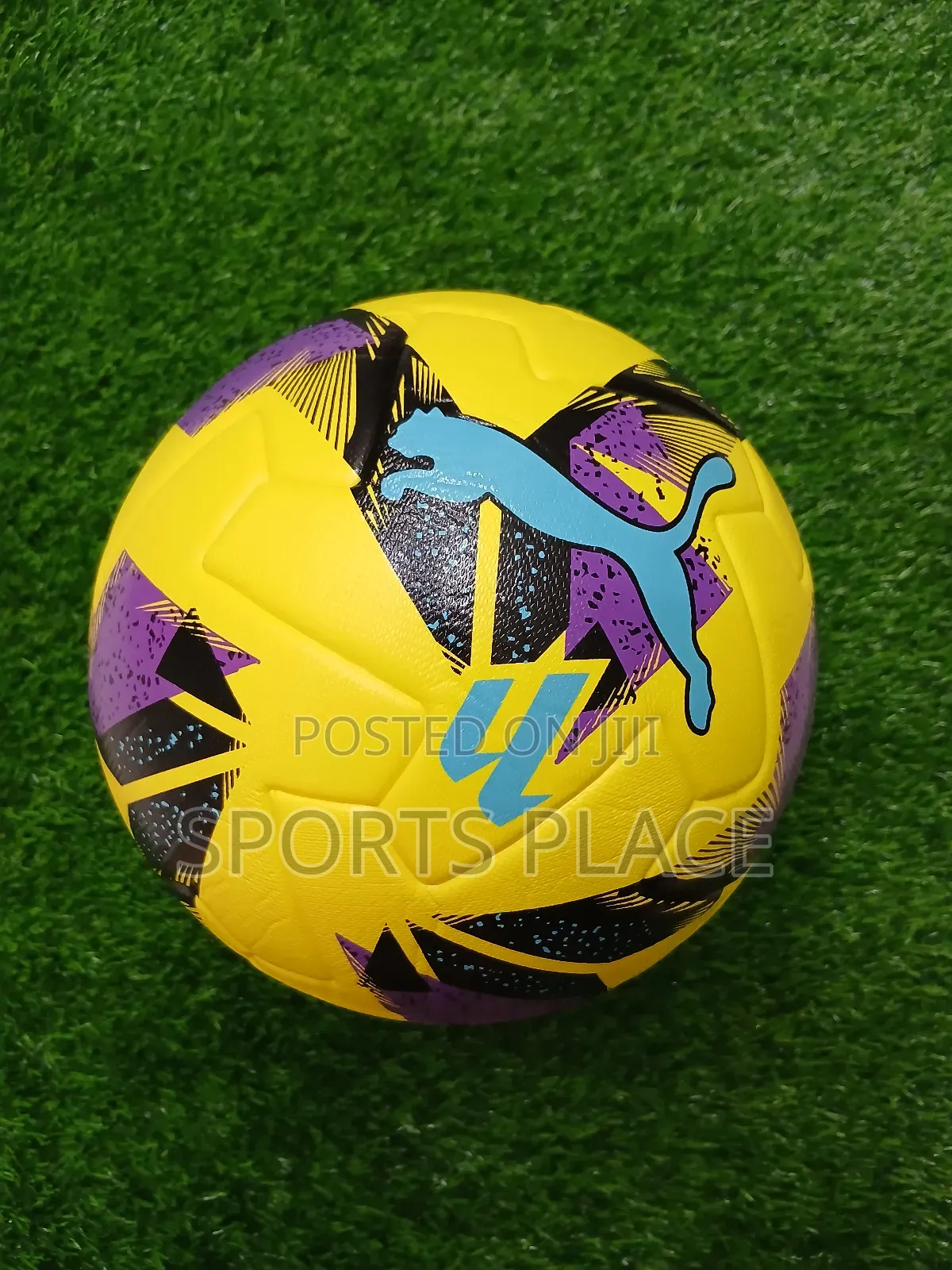 La Liga Yellow Puma Football Ball