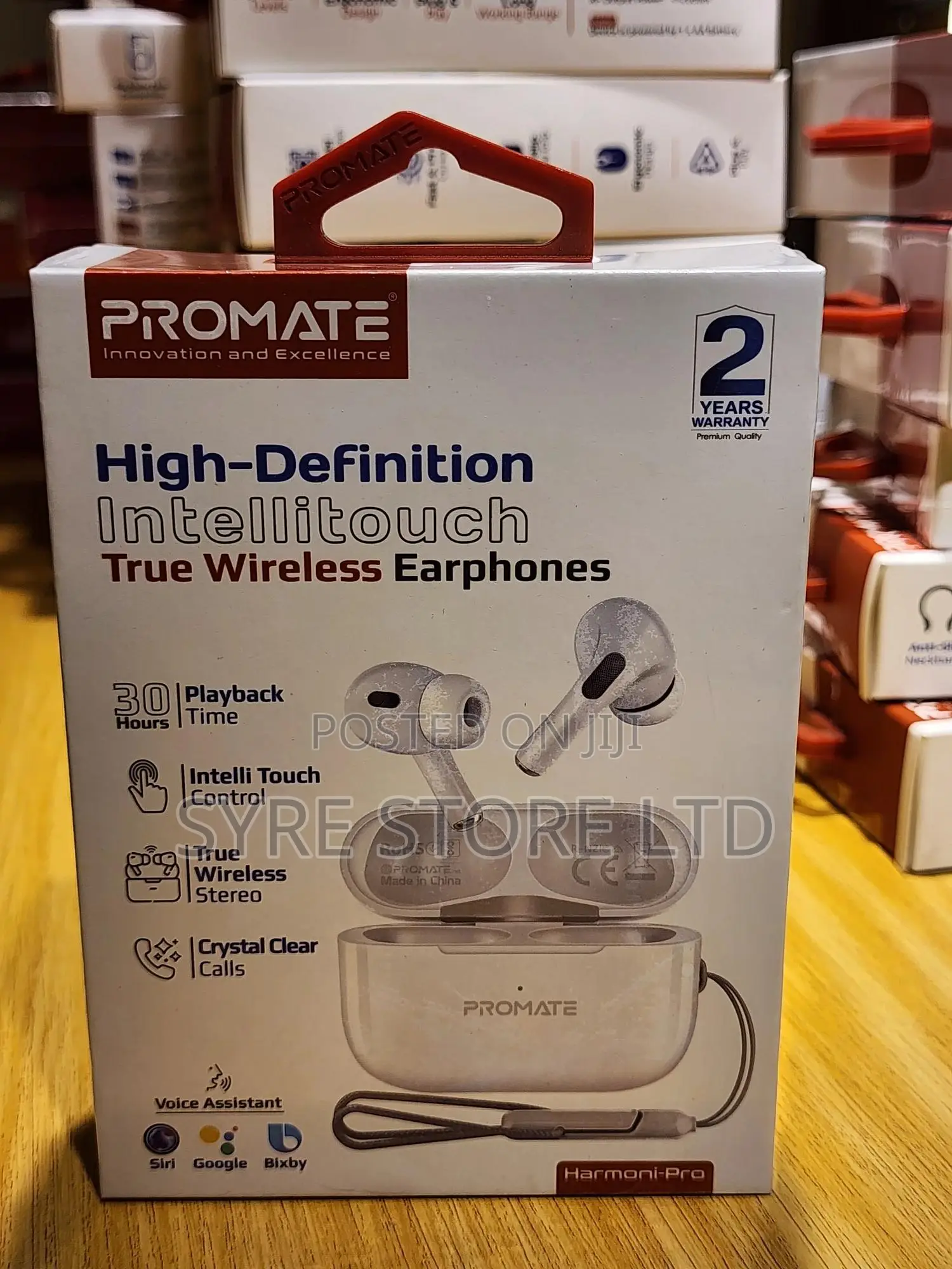 High Defination Bluetooth 5.3 TWS Earbuds-Promate Harmoni-Pro