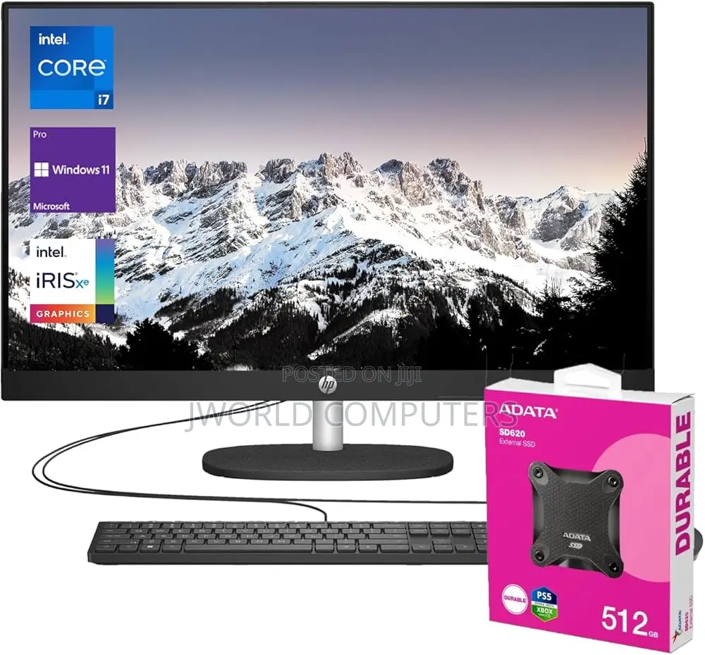 New Desktop Computer HP 16GB Intel Core i7 SSD 512GB