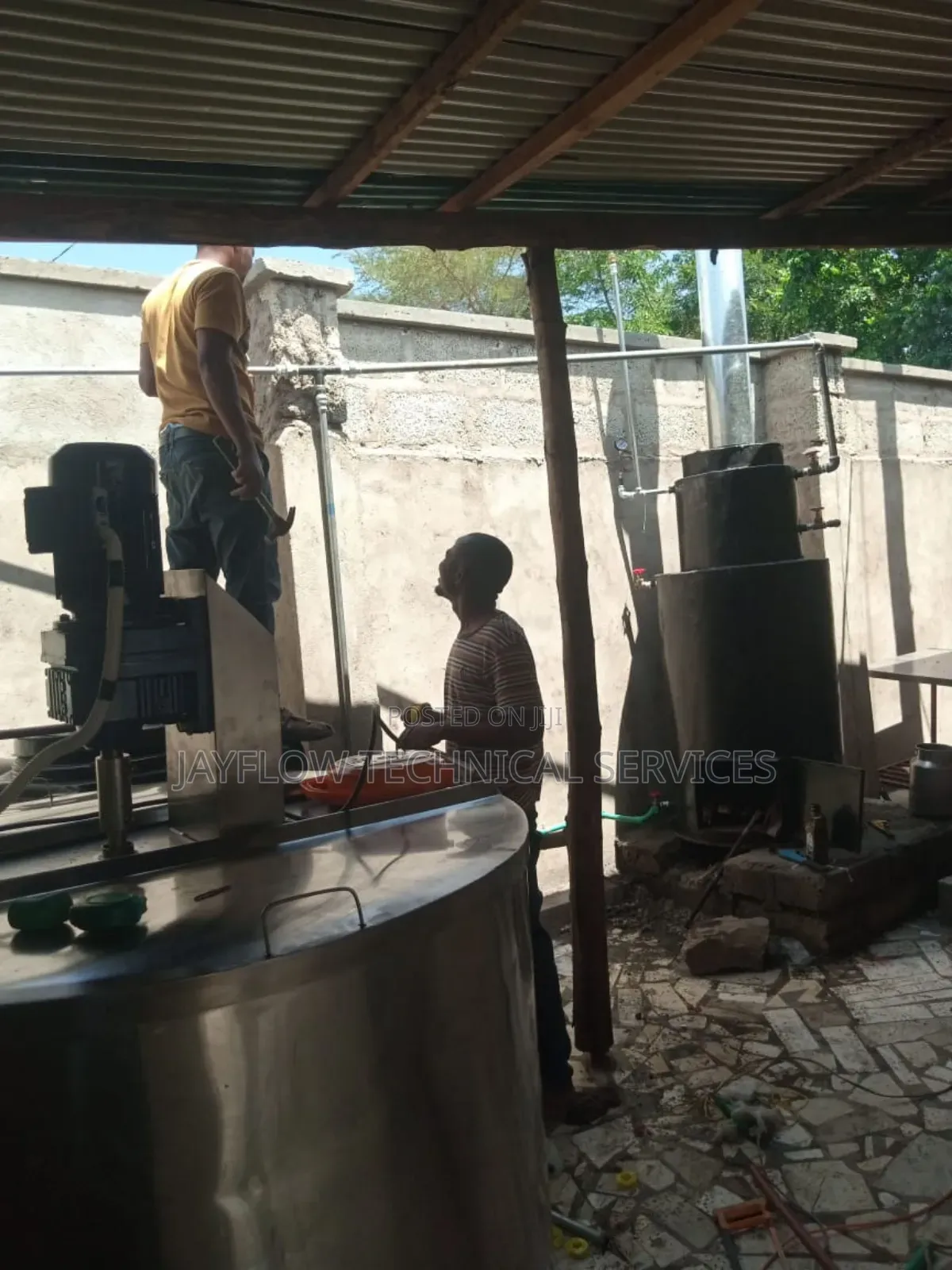 Steam Boiler and Pasteurizer 500 LTRS