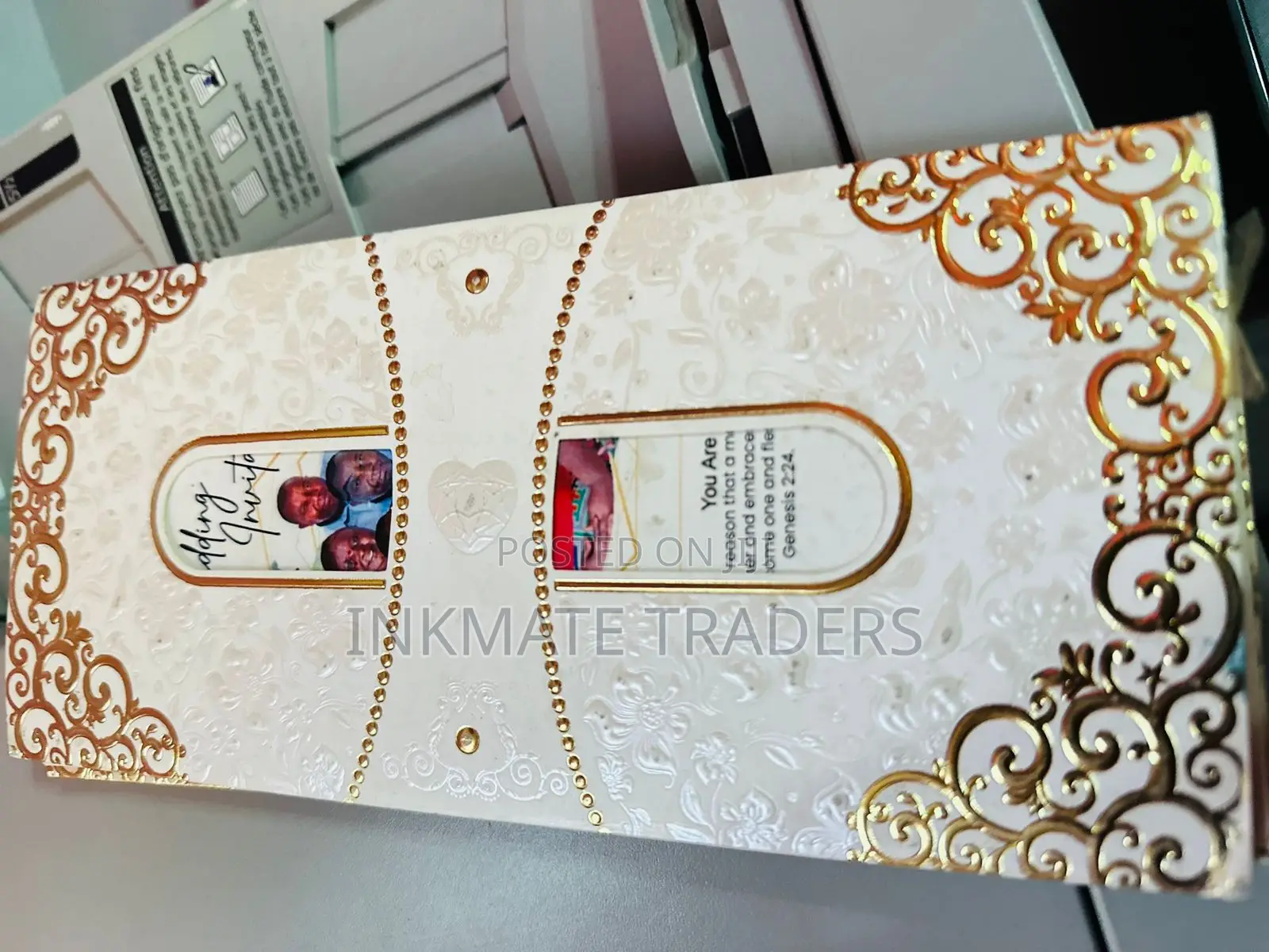 Sophisticated Wedding Card Printing