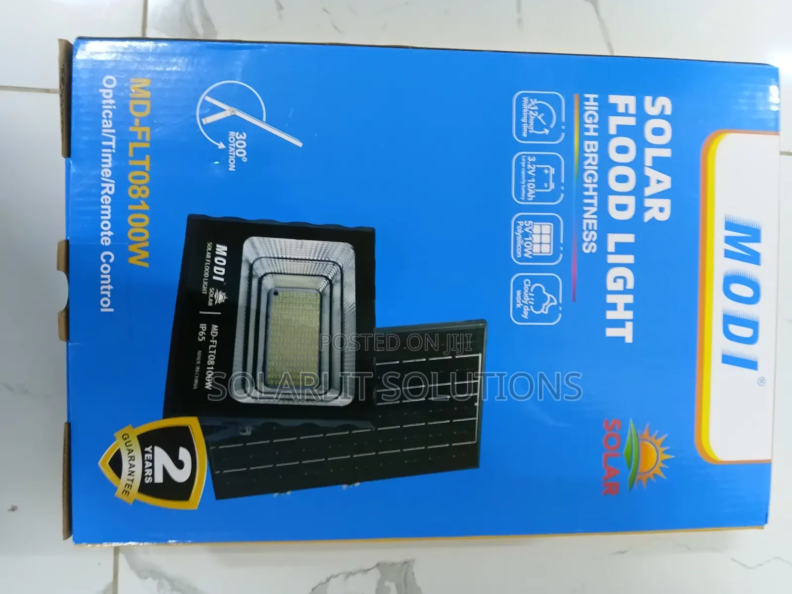 100w Solar Floodlight
