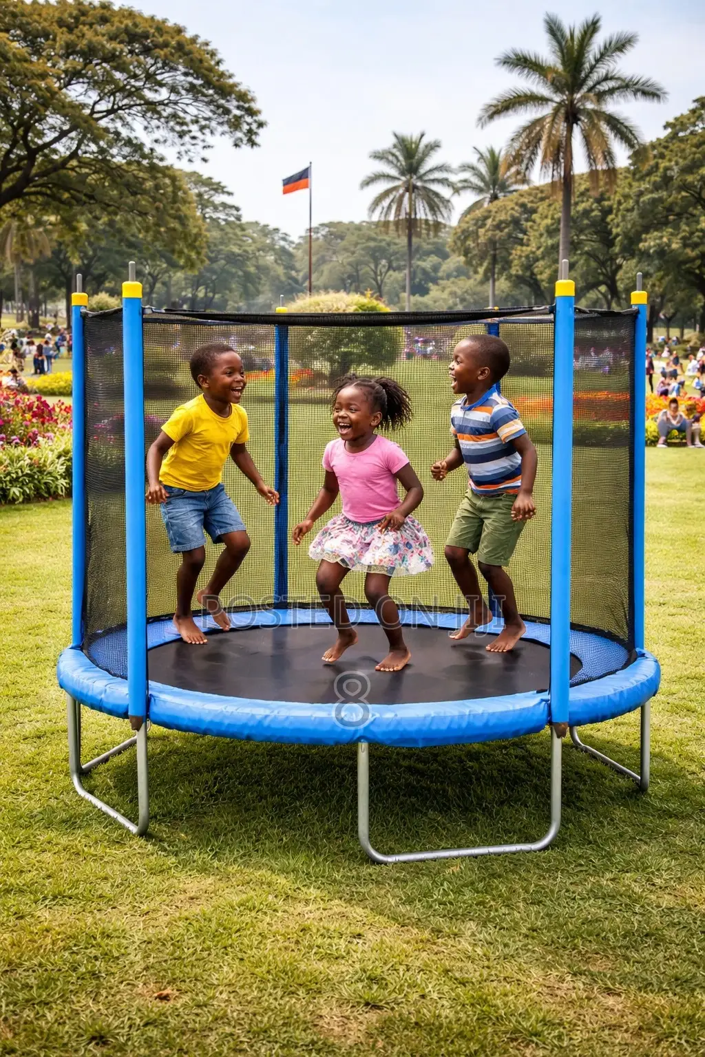 4ft Kids Fitness Trampoline – Safe, Strong Long Lasting