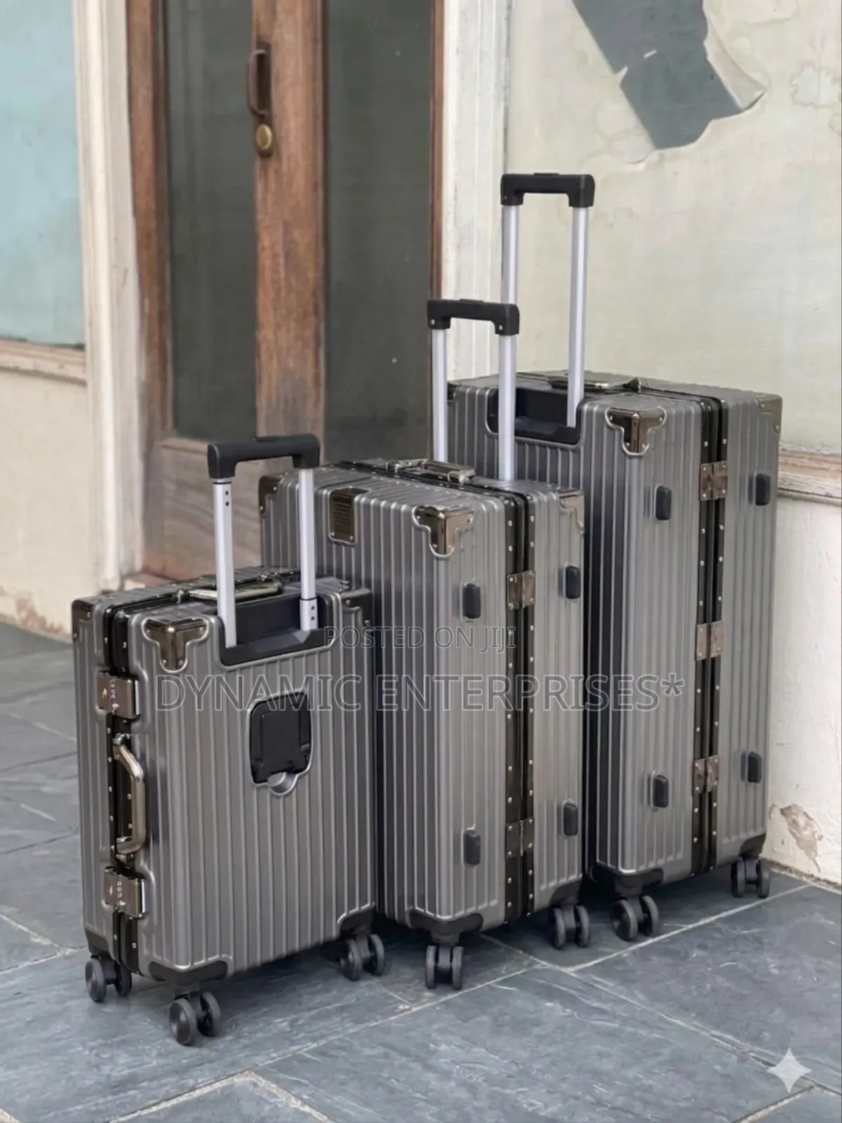 3 in 1 Aliminium Flame Zippless Suitcase Briefcase Travel Bag