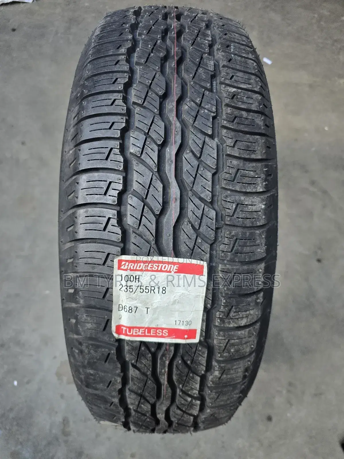 235 /55 R18 Bridgestone Tyres (Highway Terrein) Japan.