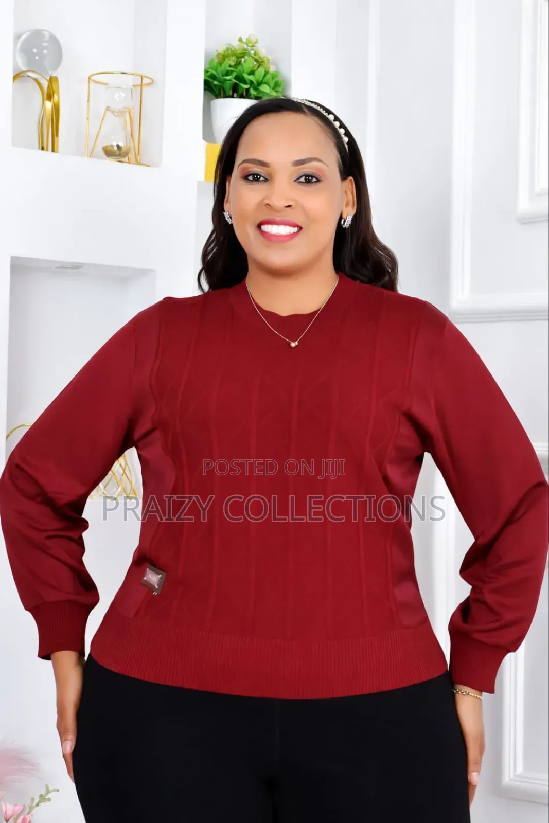 European Design Free Size Stretch Ladies' Sweater