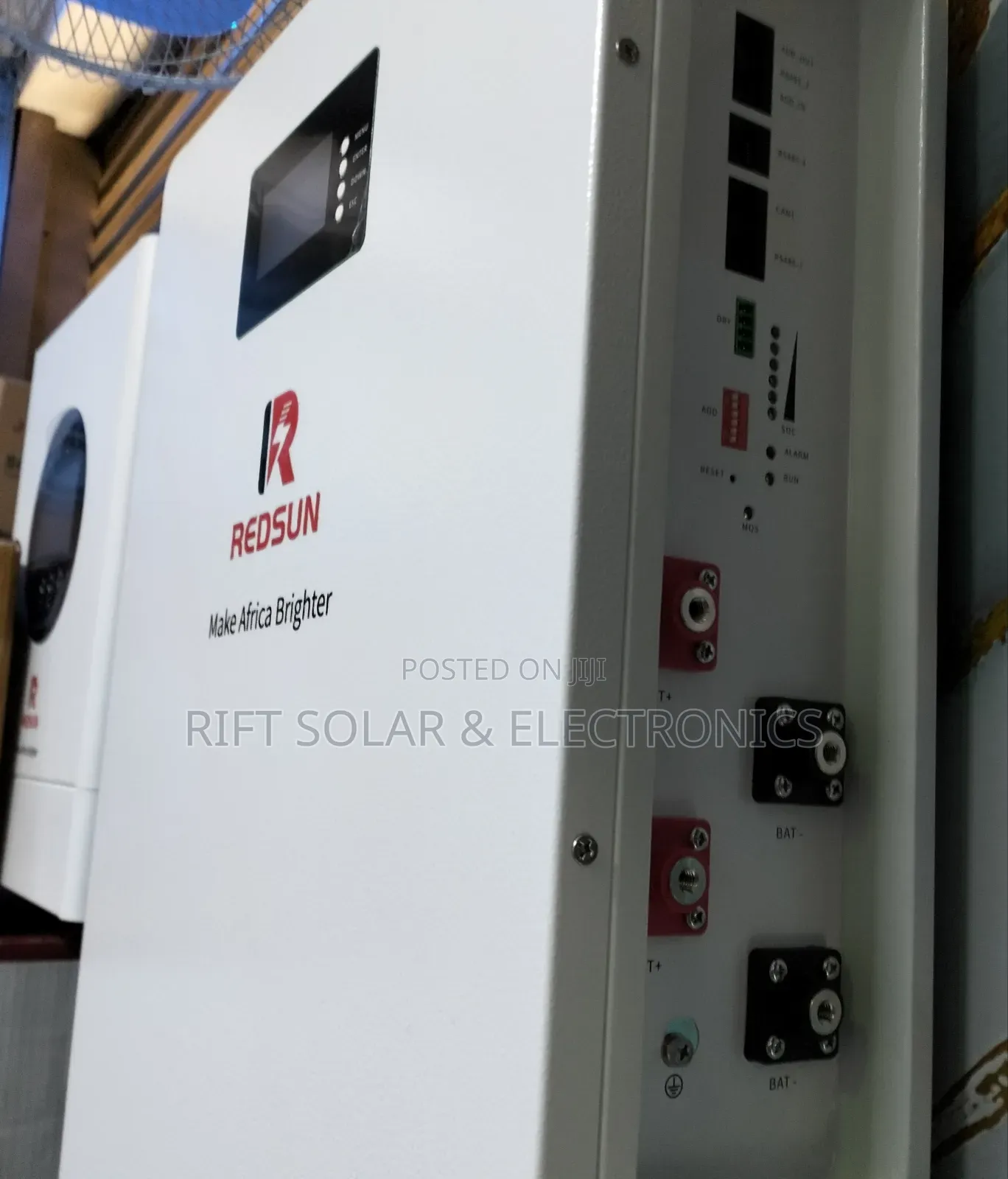 New Arrival 24v - 300ah Redsun Lithium Ion Solar Battery 8000 Cycle