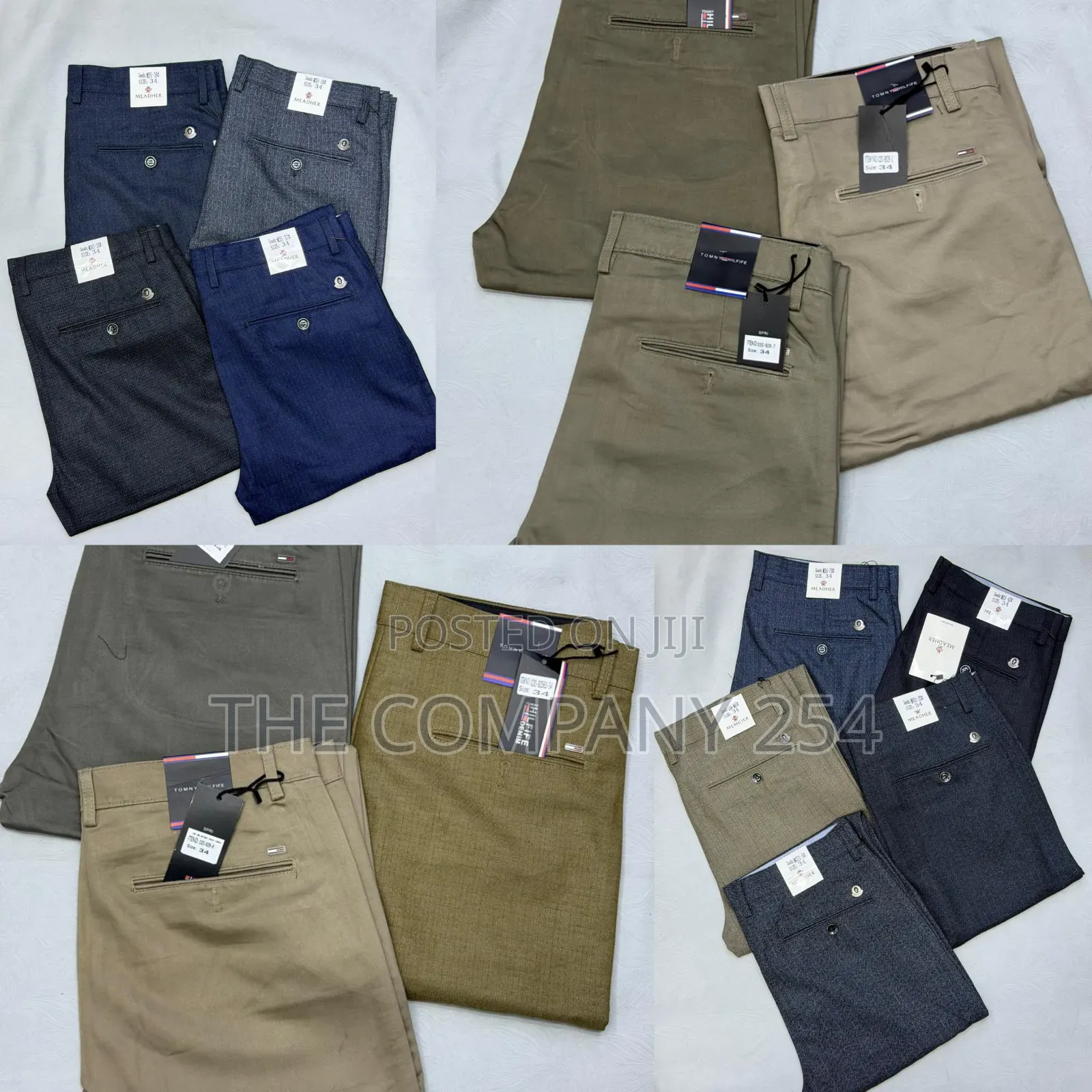 Quality Casual Men Official Khaki Plain Trouser