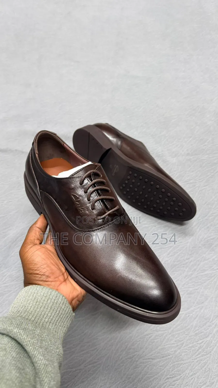 Quality Leather Oxford Designer Slip on Men Official Rubber Sole Shoes