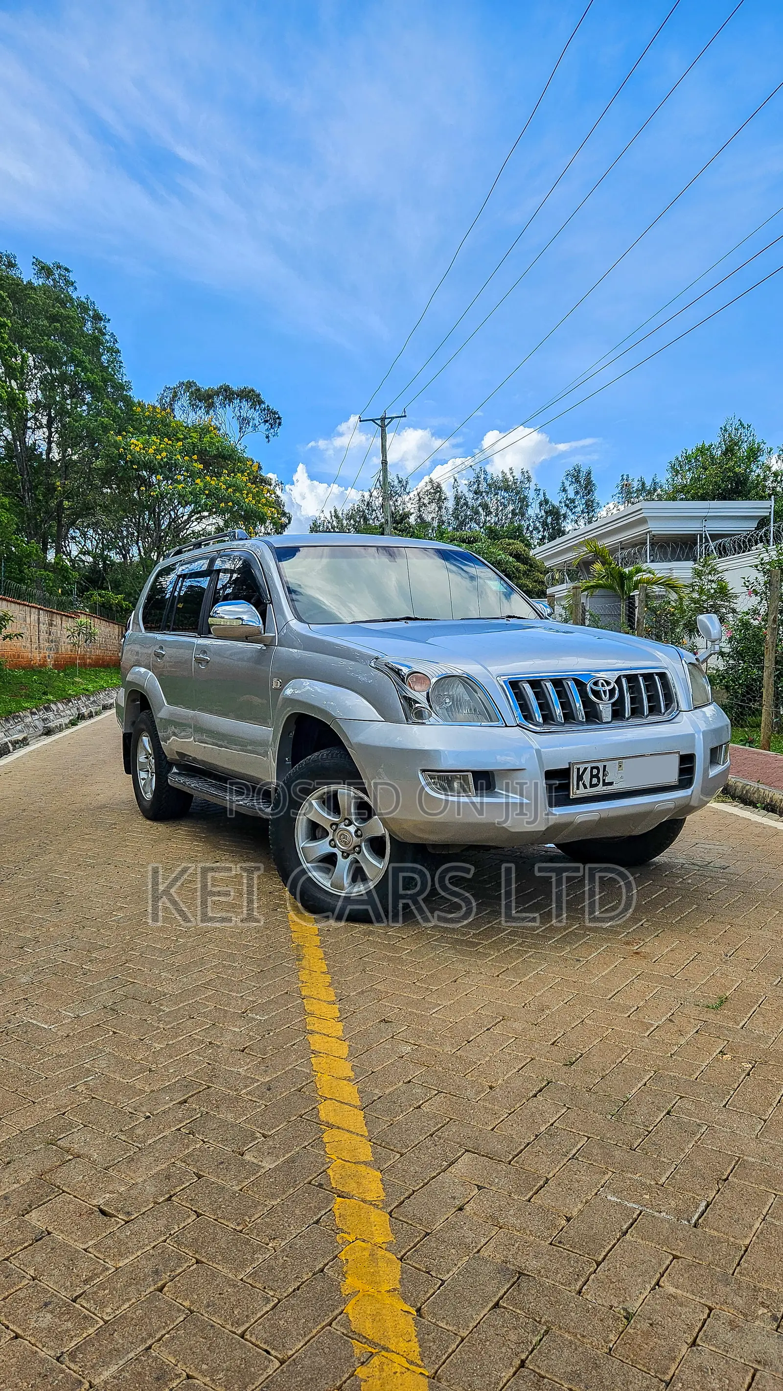 Toyota Land Cruiser 2003 Silver