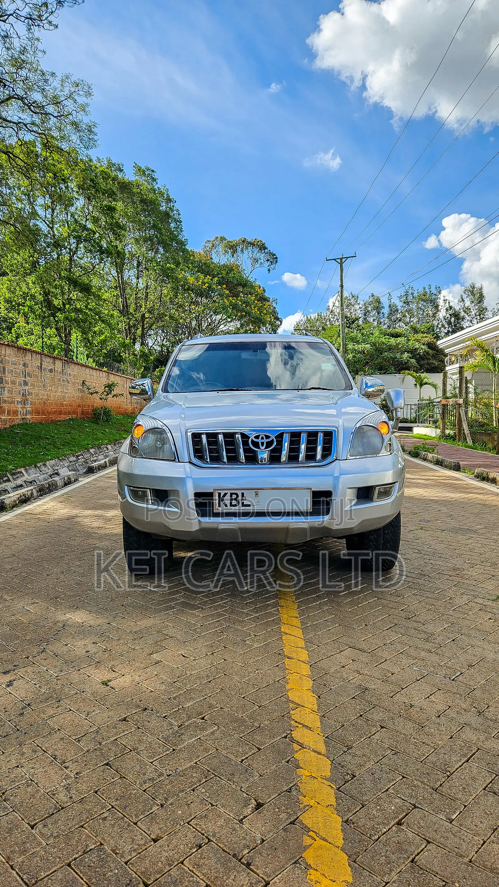 Toyota Land Cruiser 2003 Silver