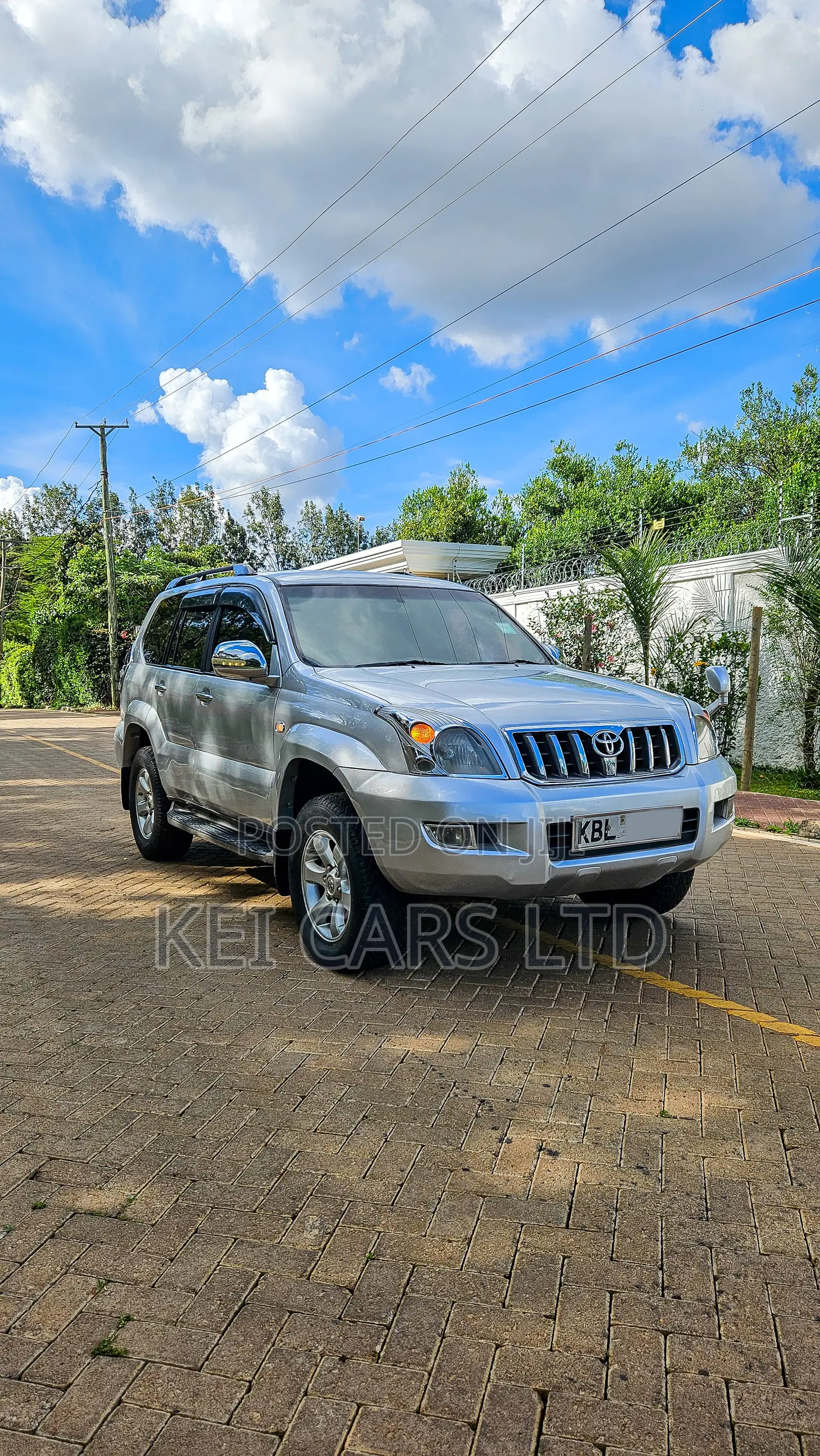 Toyota Land Cruiser 2003 Silver