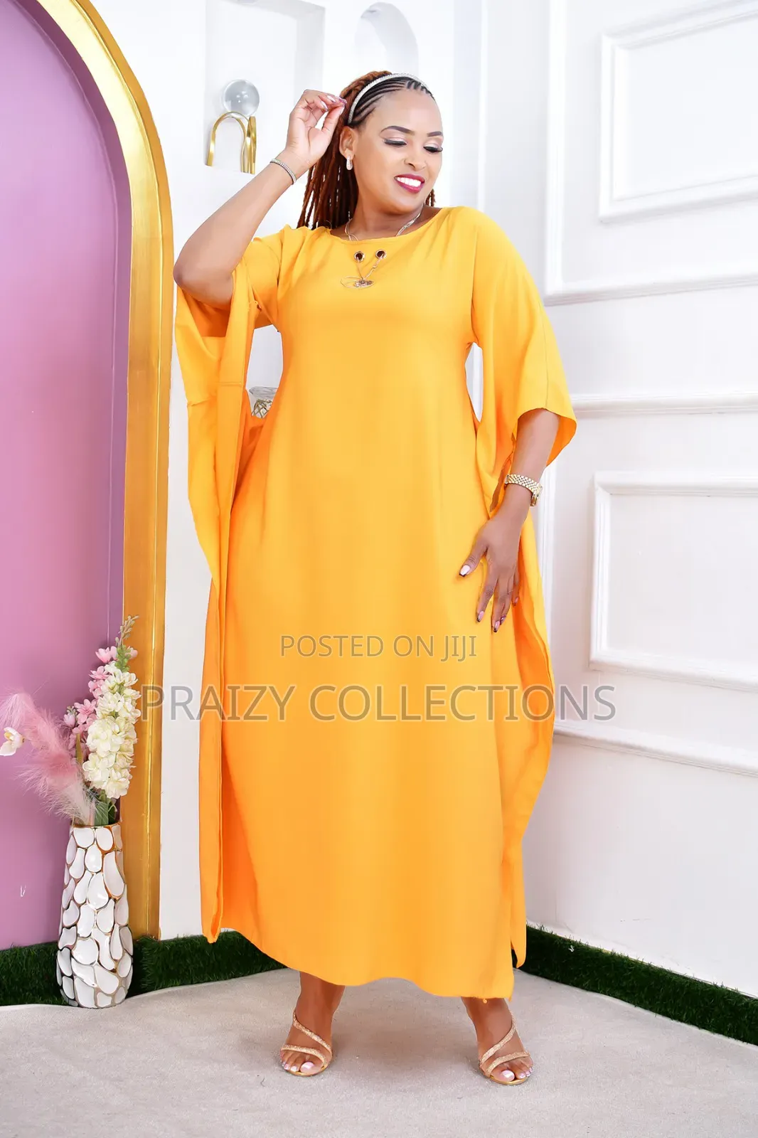 Premium Maxi Plain Dress