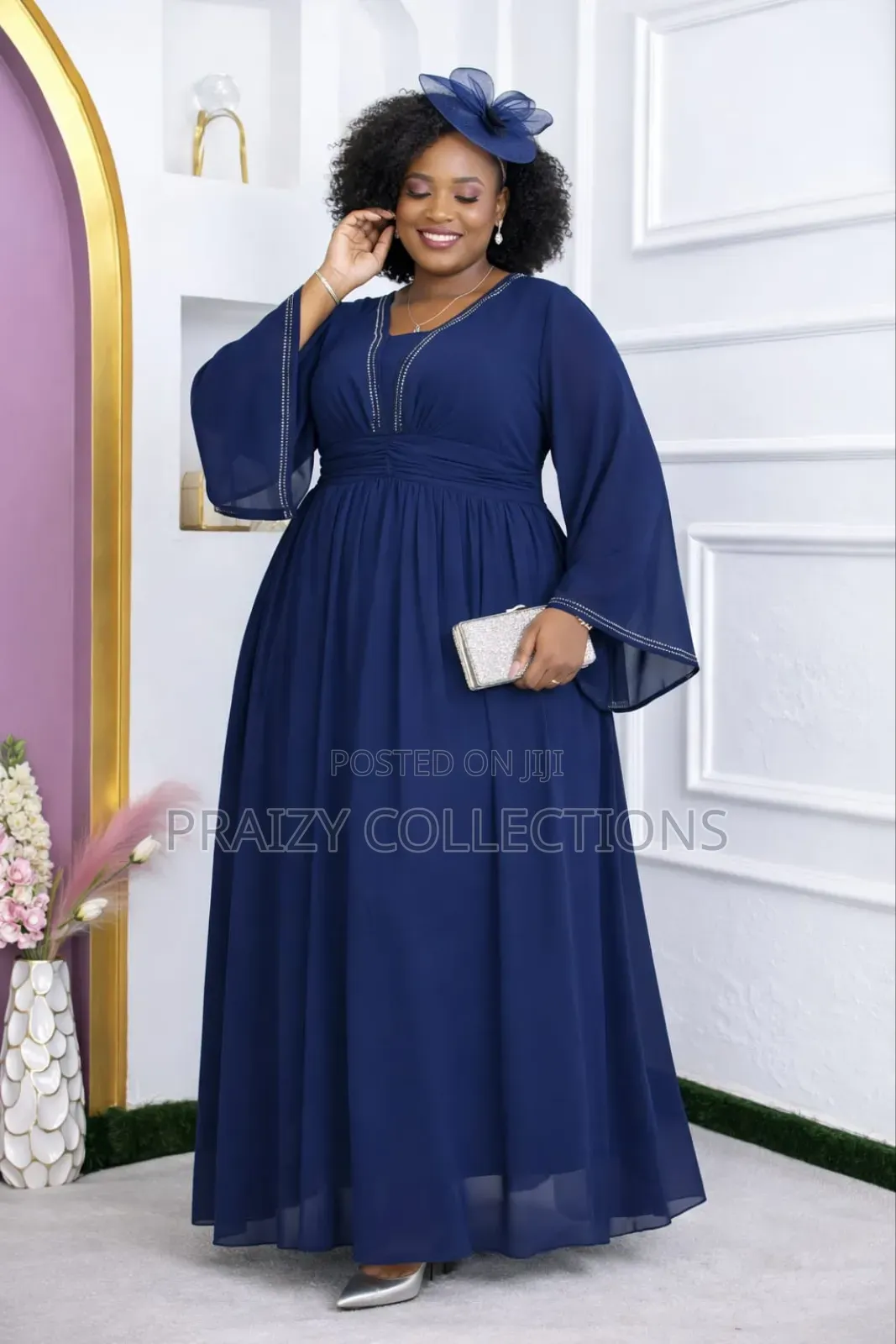 Original Heavy Chiffon Maxi Dress