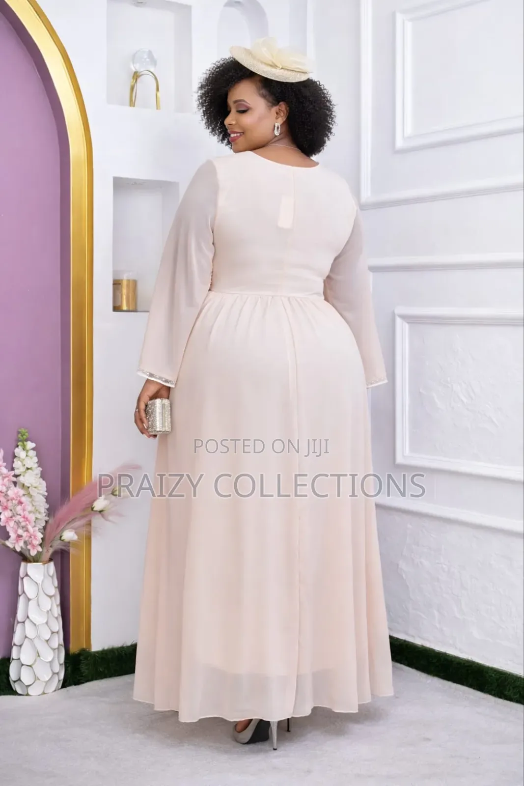Original Heavy Chiffon Maxi Dress