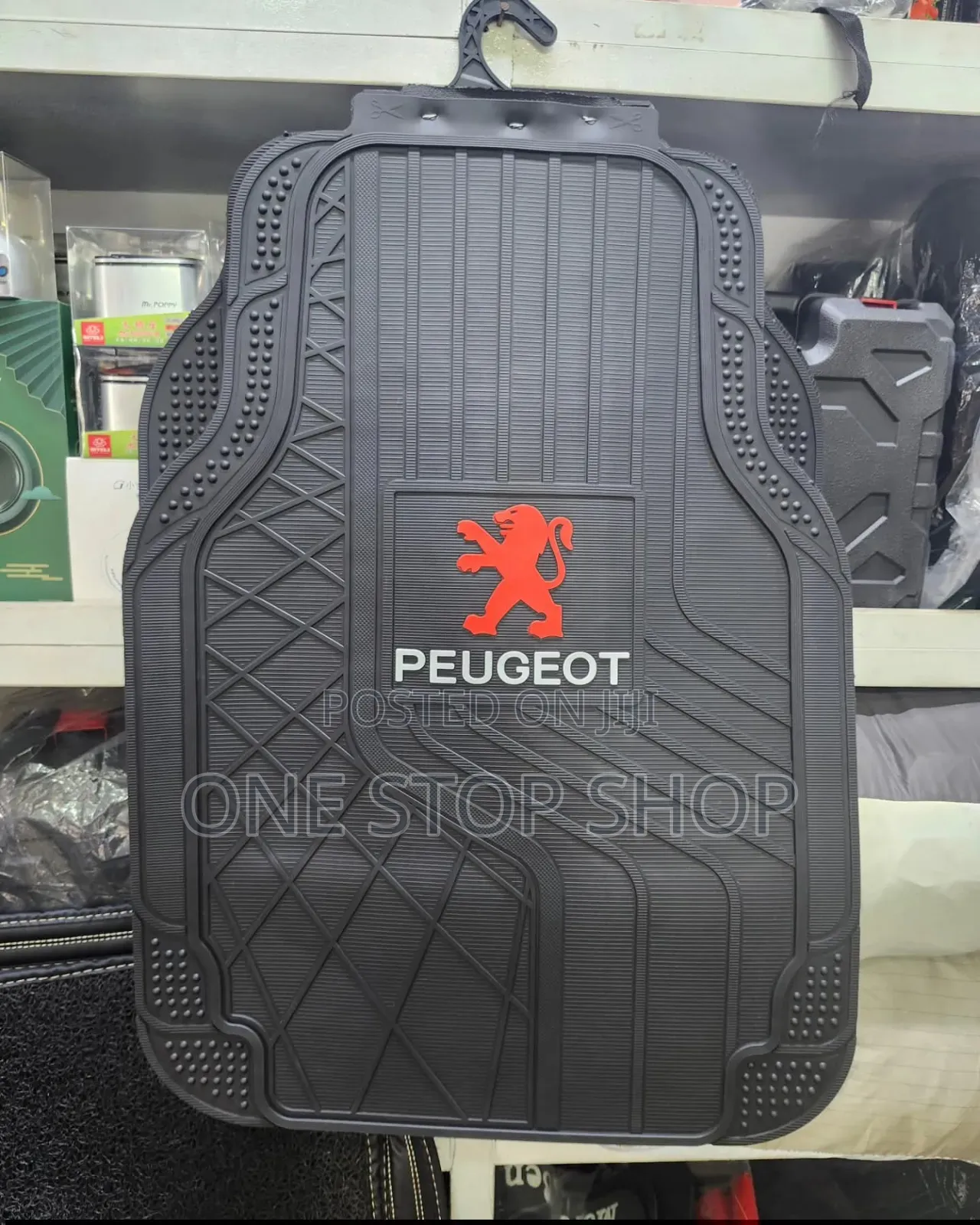 5pc Peugeot Floor Nonslip Mats