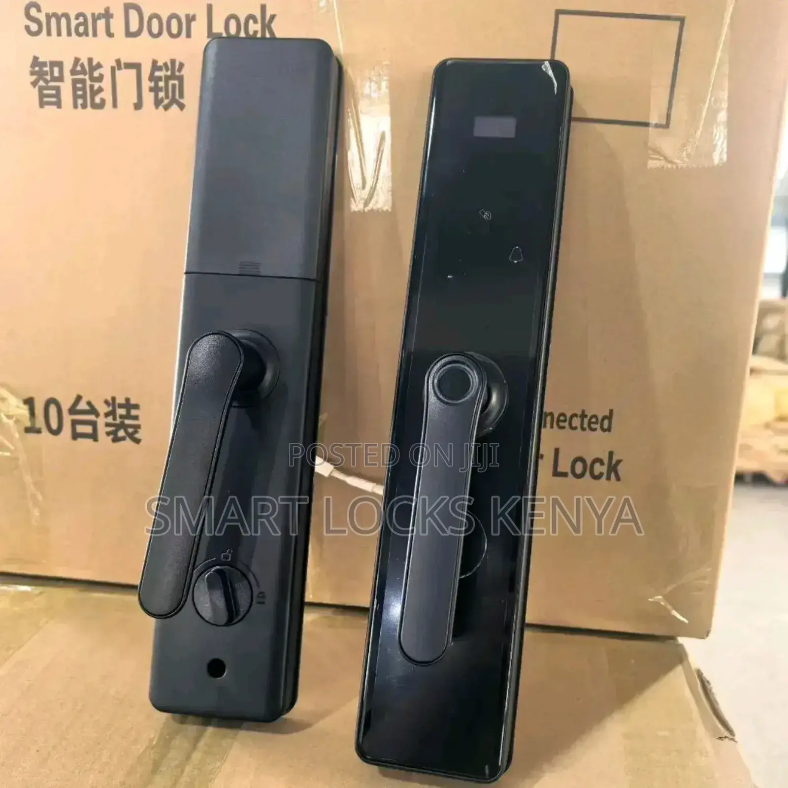 Smart Lock Tuya Wifi App Fingerprint Cerradura Inteligente Handle