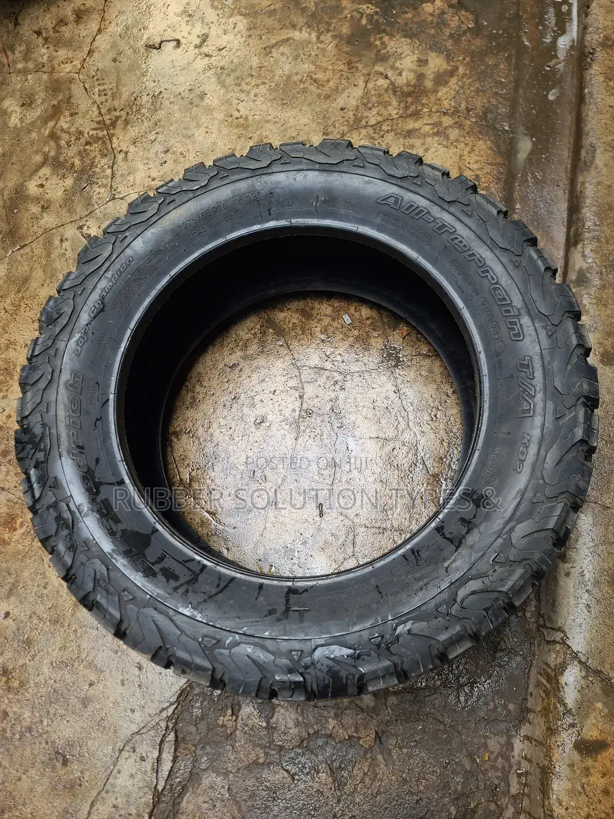 275/55r20 Bf Goodrich Tyres a/Tk02 All-Terrain