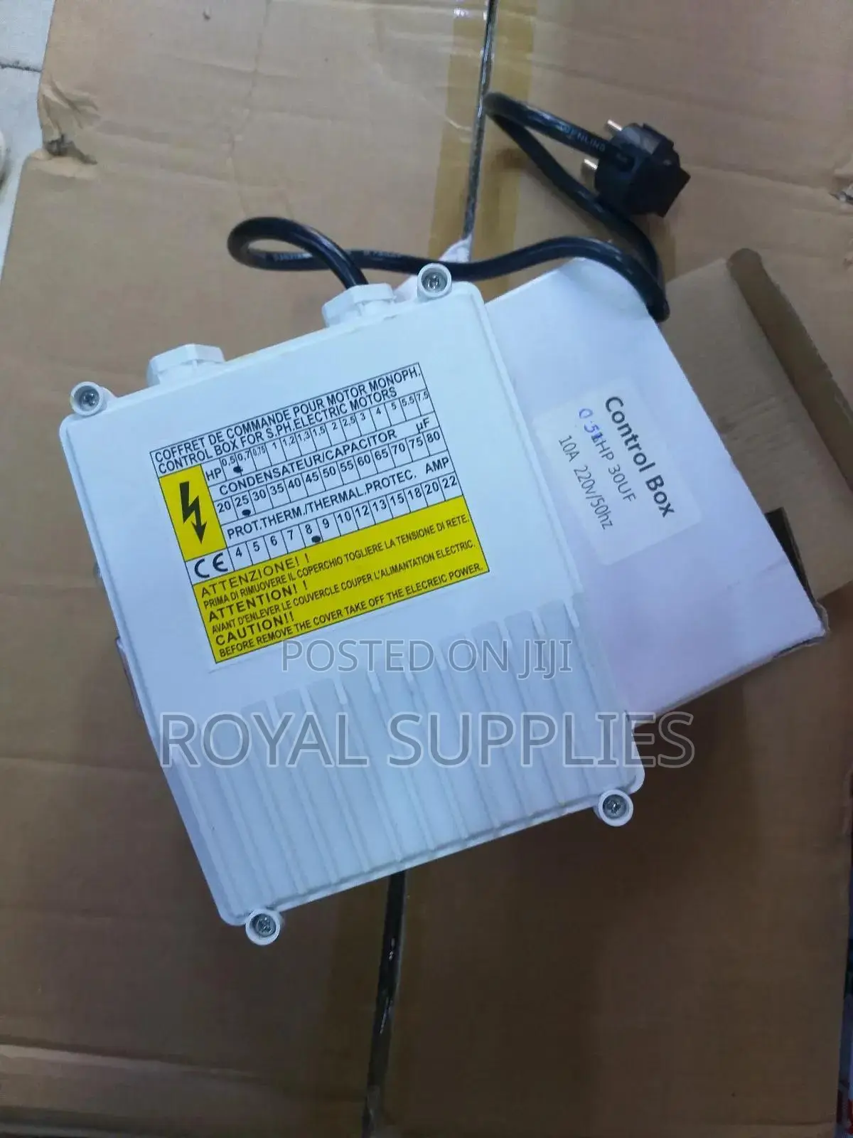 Pump Control Box