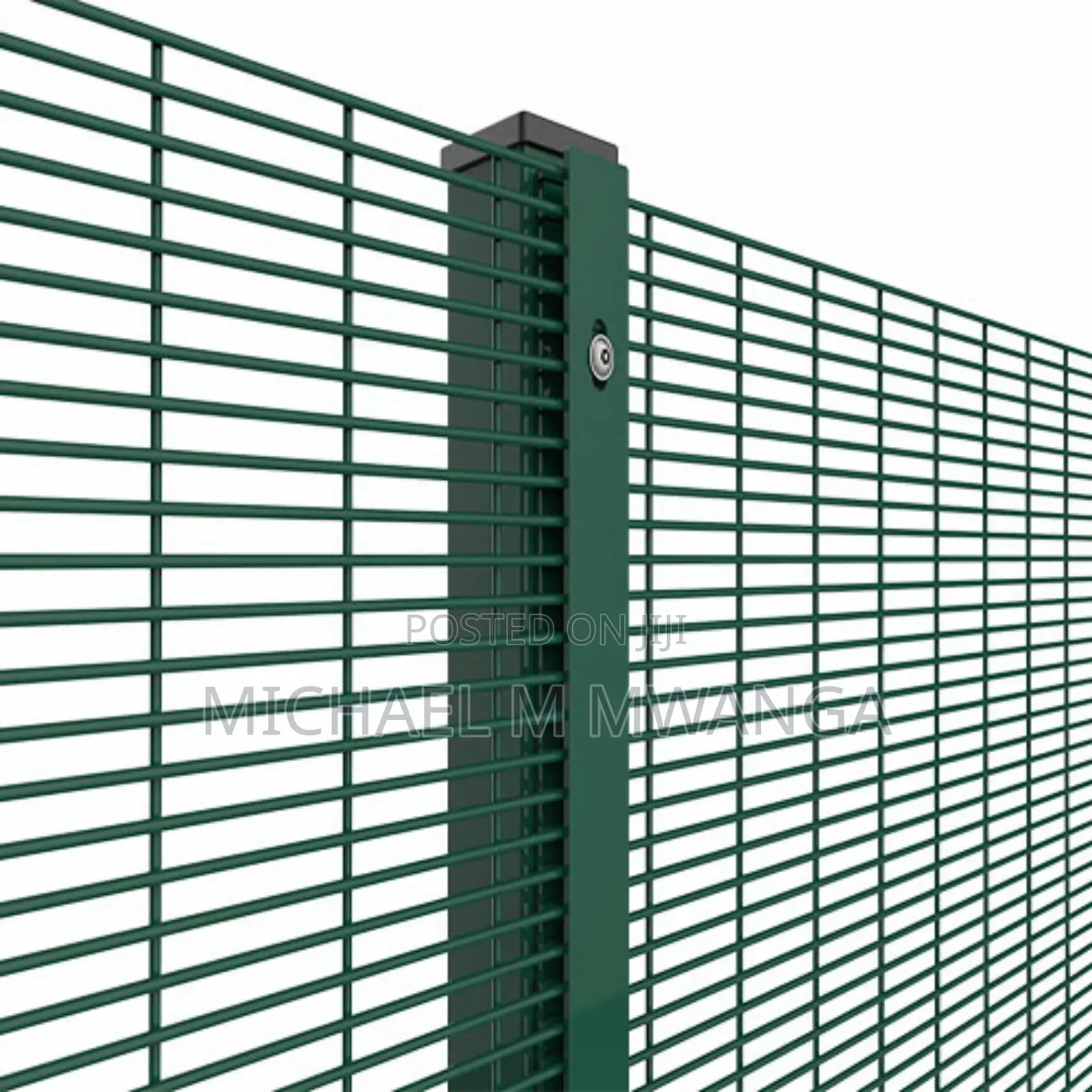 Impact Resistant Galvanized Clear View Anti Climb Fence