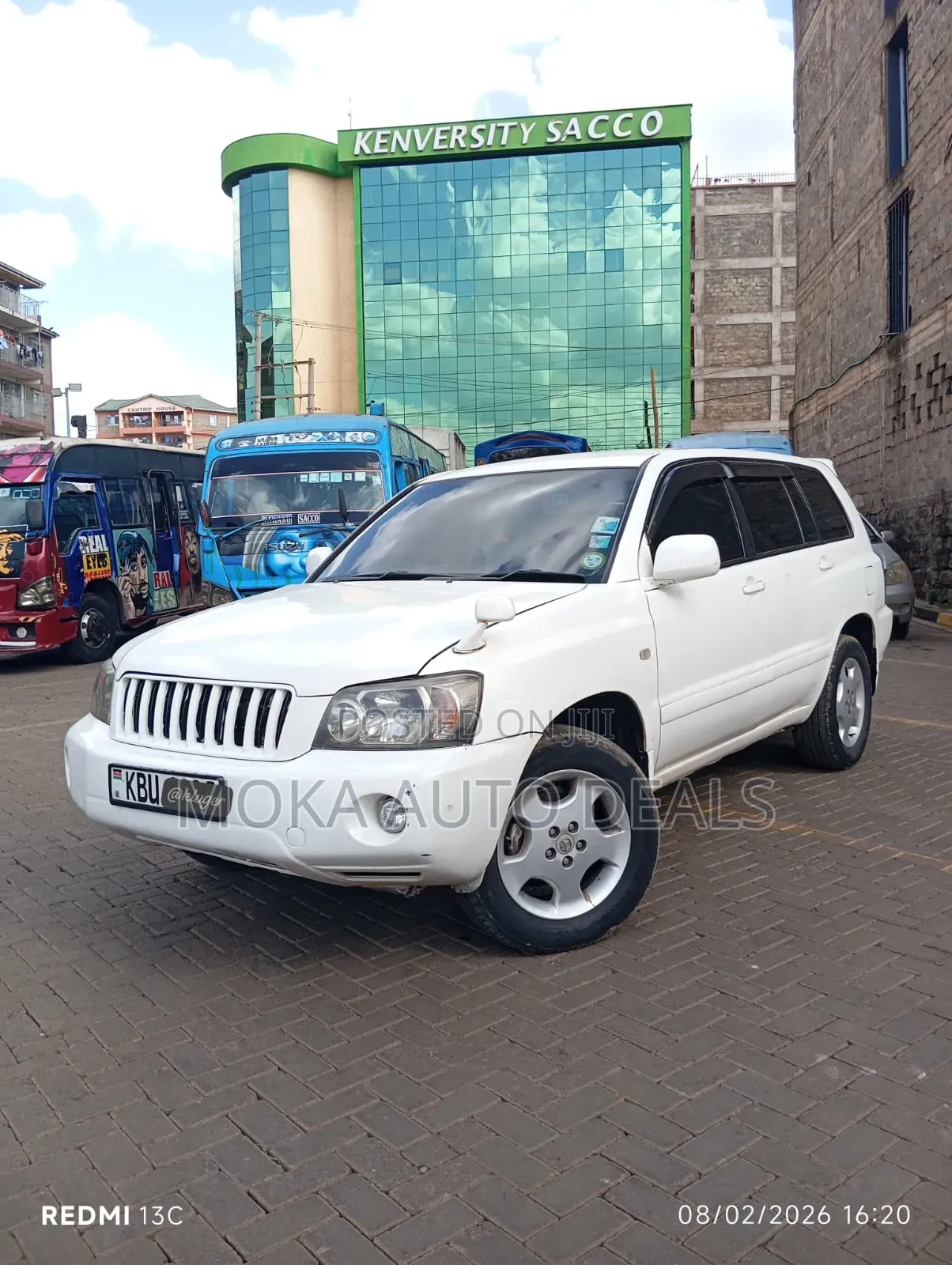 Toyota Kluger 2006 White