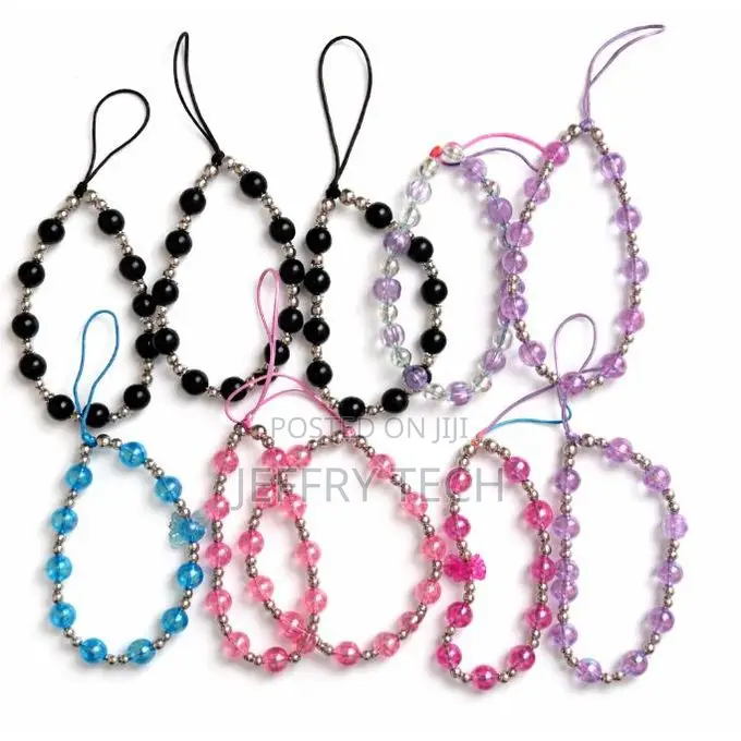 Cute Phone Charms Straps – Adorable Colorful Beads, Gem, and Charact