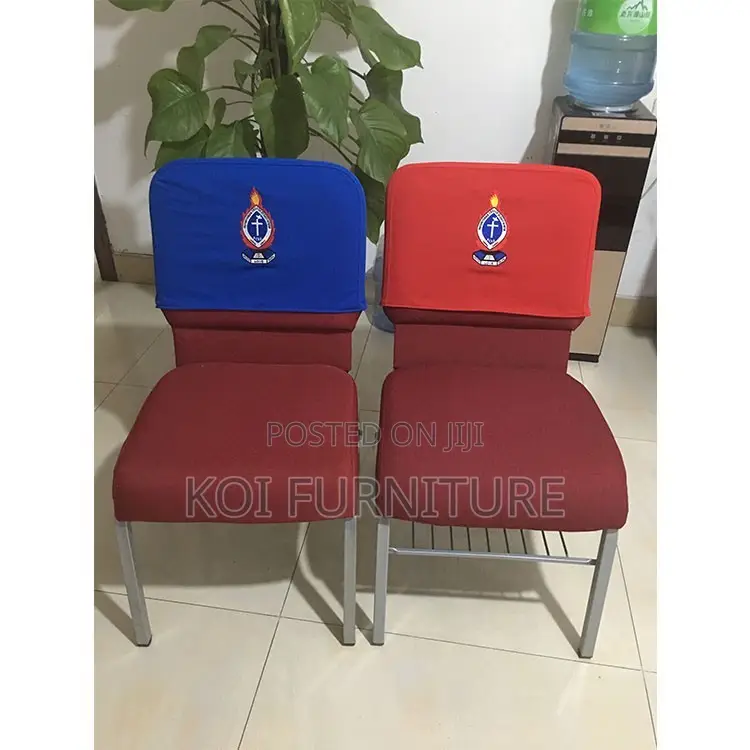 Office Chair : Custom Logo Padded Church Chairs