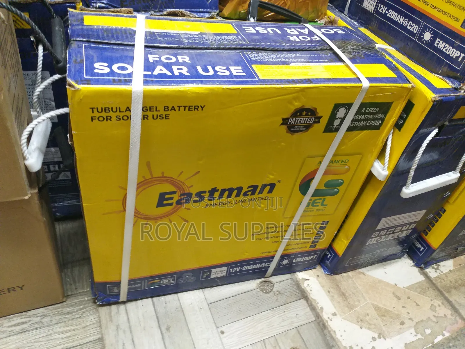 Eastman 200ah Gel Tubular Battery