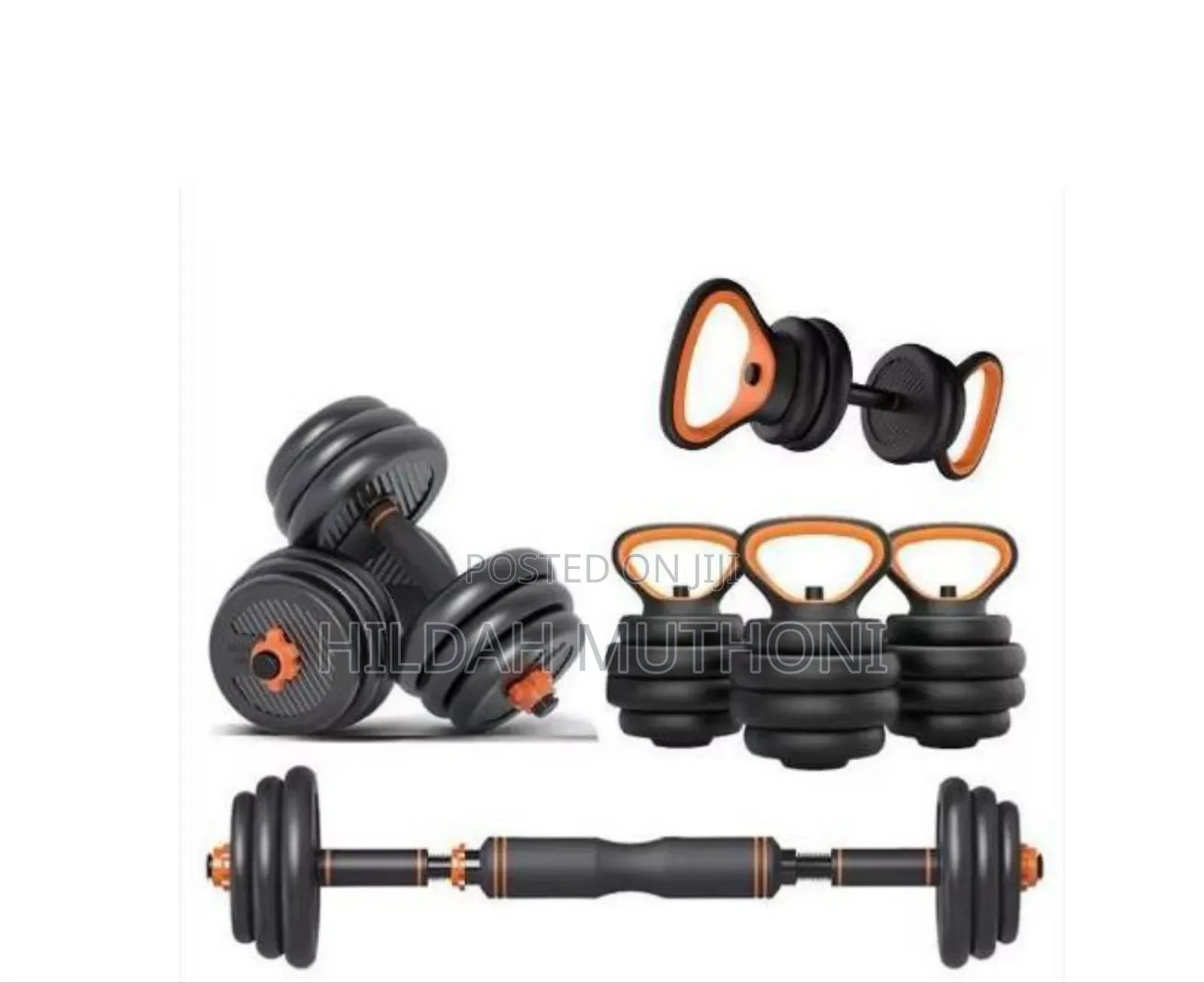 30 KGS 6-in-1 Adjustable Kettlebell Weights ( 6 Combination Method)