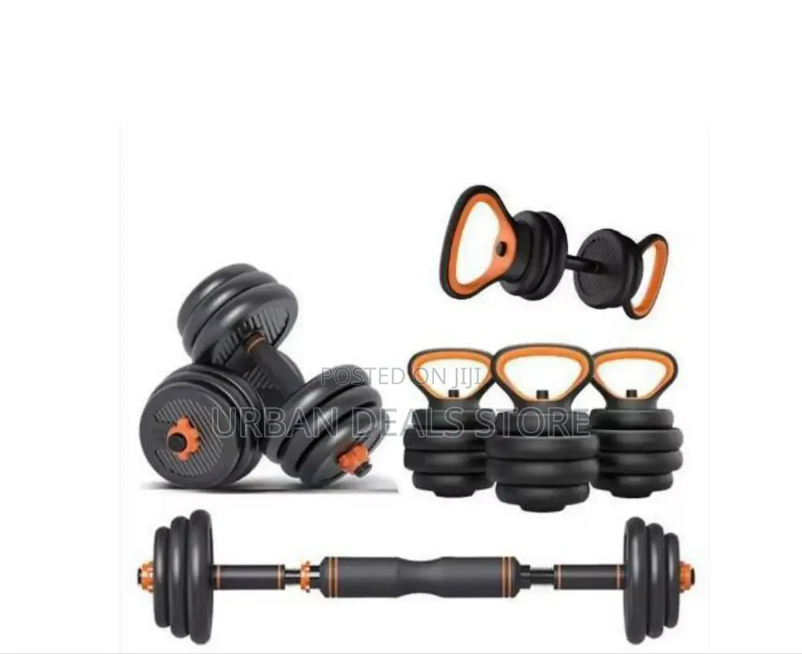 30 KGS 6-in-1 Adjustable Kettlebell Weights ( 6 Combination Method)