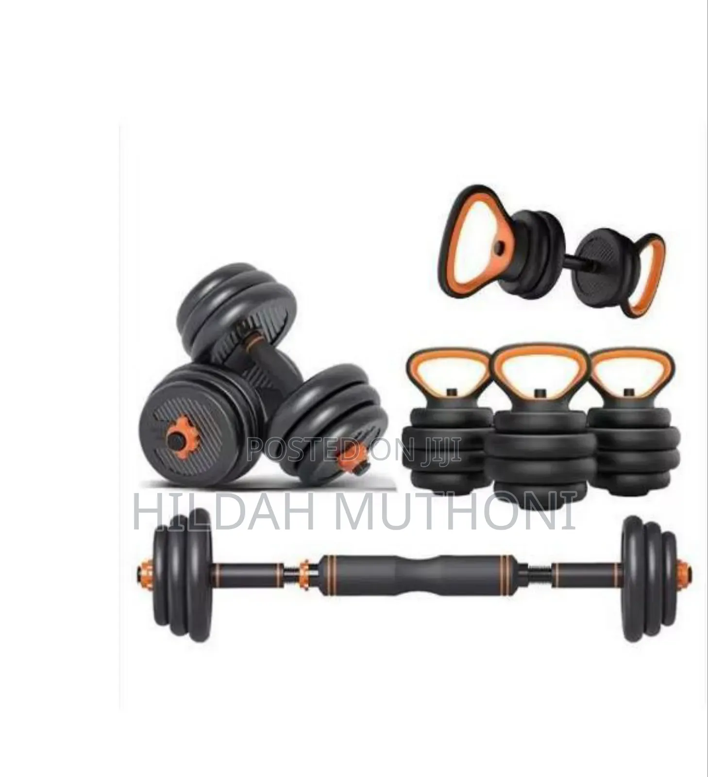 6-in-1 Adjustable Kettlebell Weights 30 Kg
