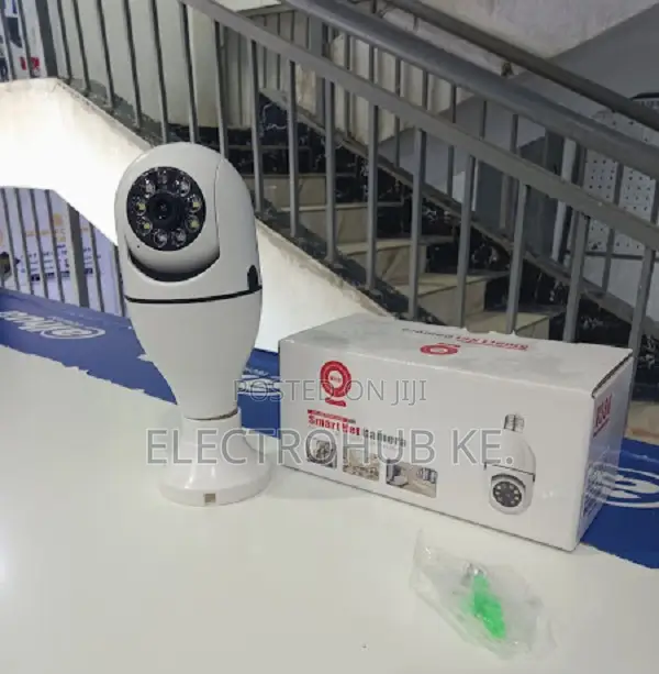Wifi Bulb Camera- Wifi PTZ Bulb Camera V380 Pro