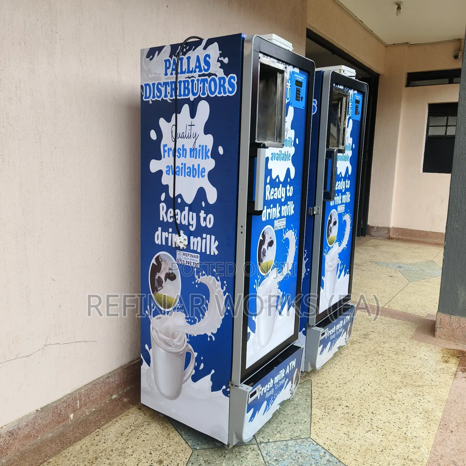Milk Vending Machine for Business – Stainless Steel Milk Atm