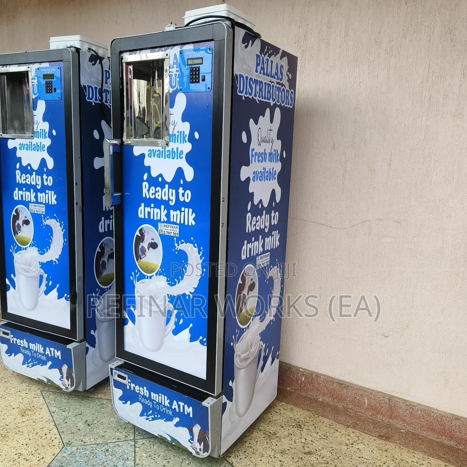 Milk Vending Machine for Business – Stainless Steel Milk Atm