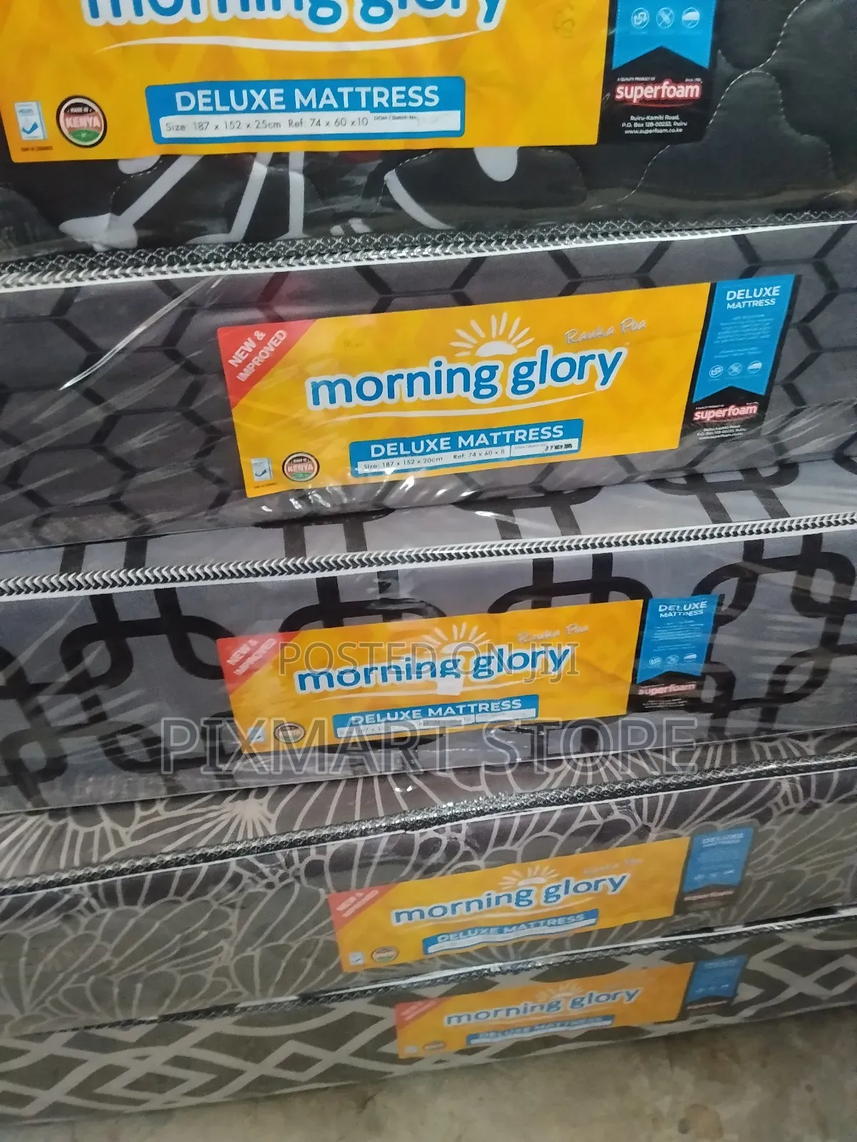 Morning Glory Foam Mattress 5×6 10 Inch Medium Density