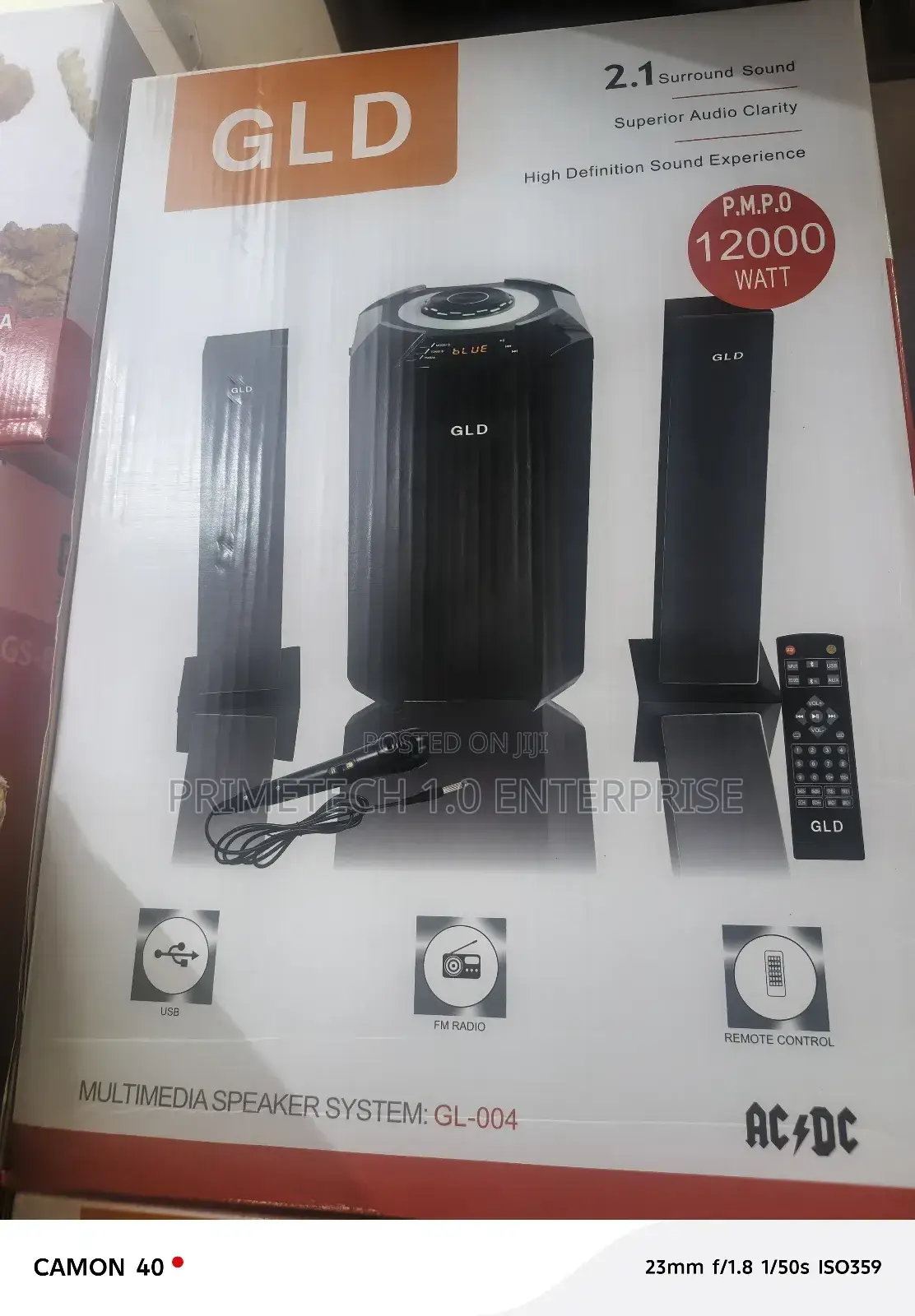 GLD 12000watts Ac/Dc Superior Woofer