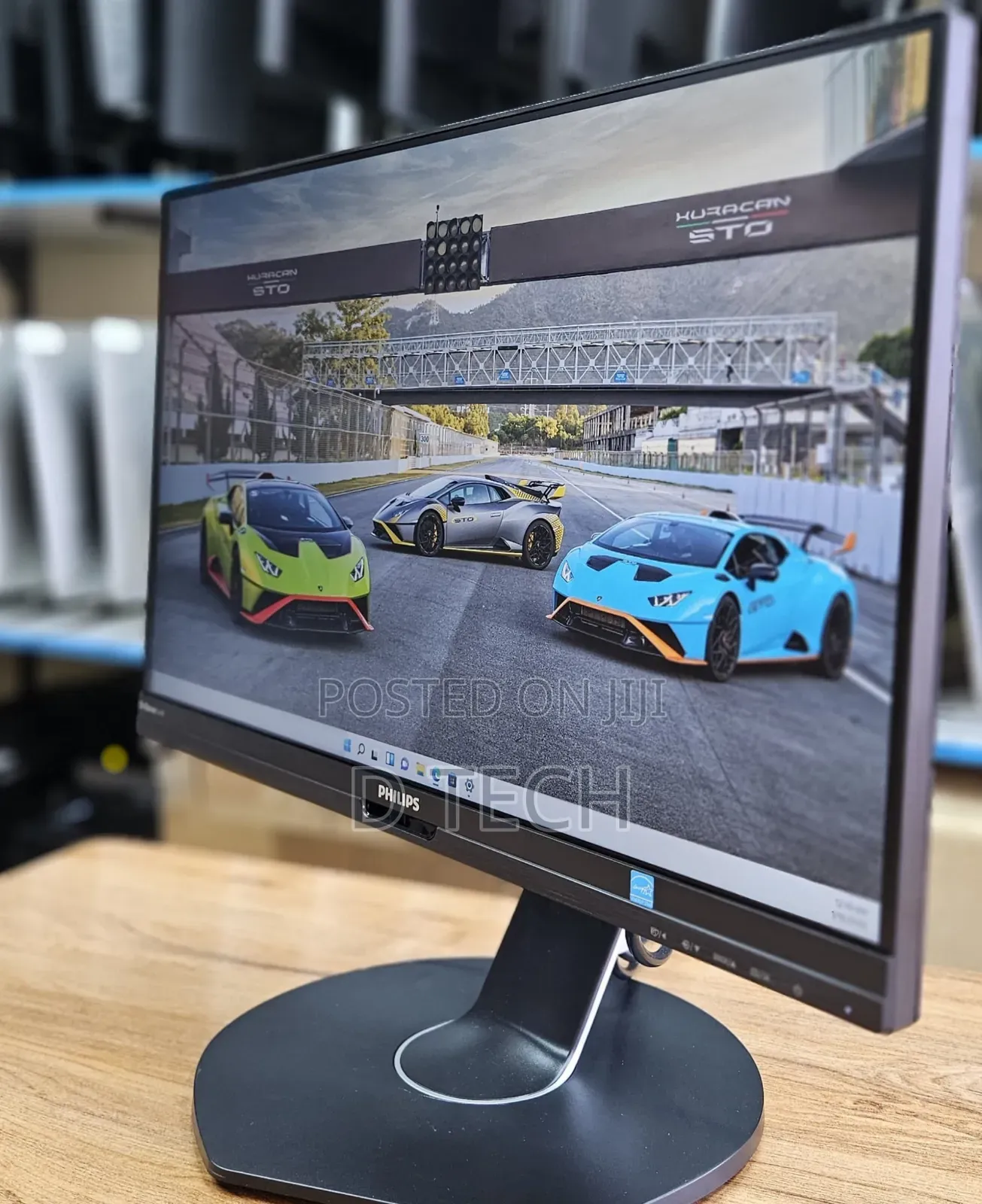 Phillips B Line 241b7qu Monitor 24 Inch FHD (1920 X 1080) Display