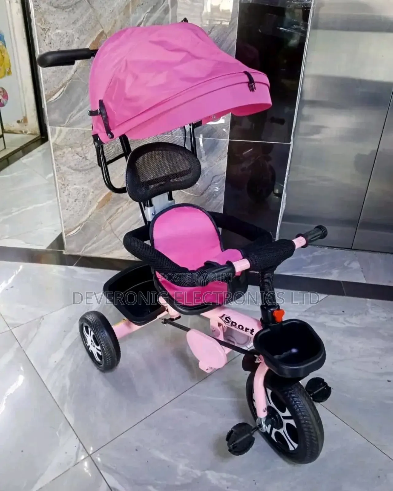 Push Tricycle With Canopy