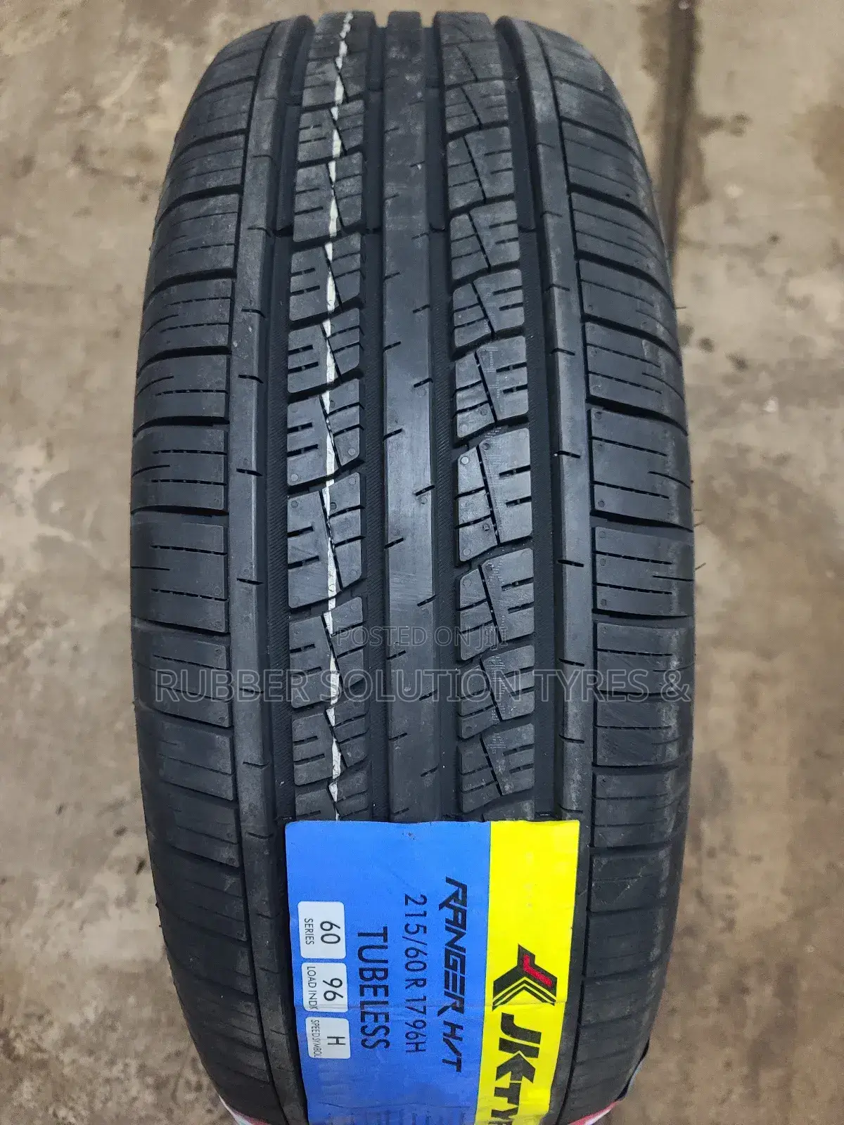 215/60r17 Jk Tyres 98 H Ranger H/T Made in India