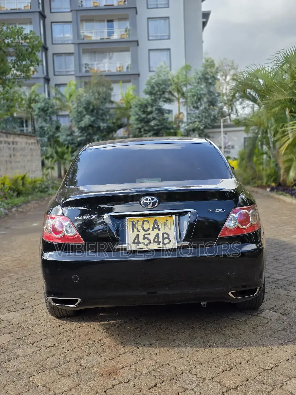 Toyota Mark X 2007 Black