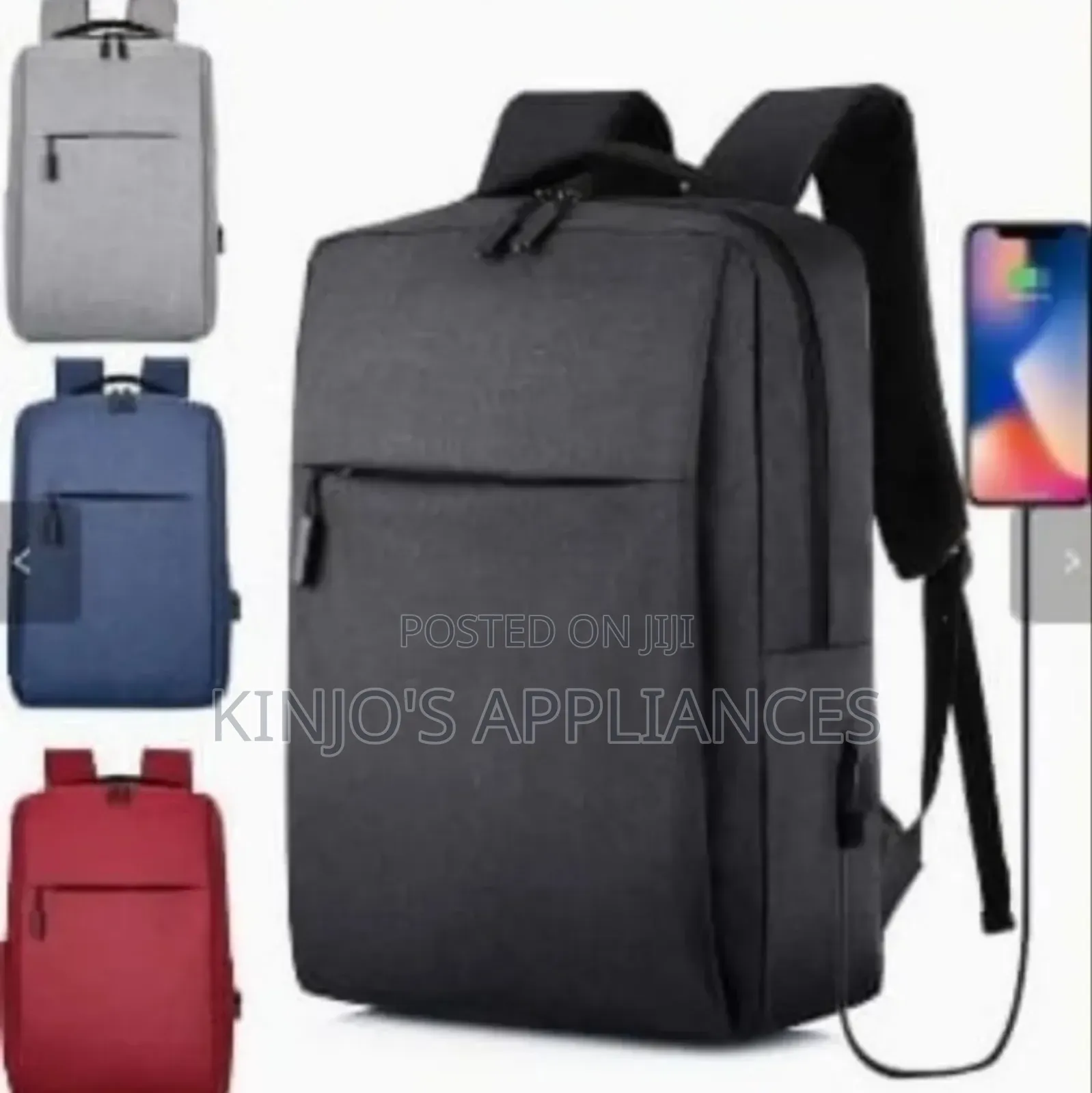 Modern Look Power Backpack Laptop Bag