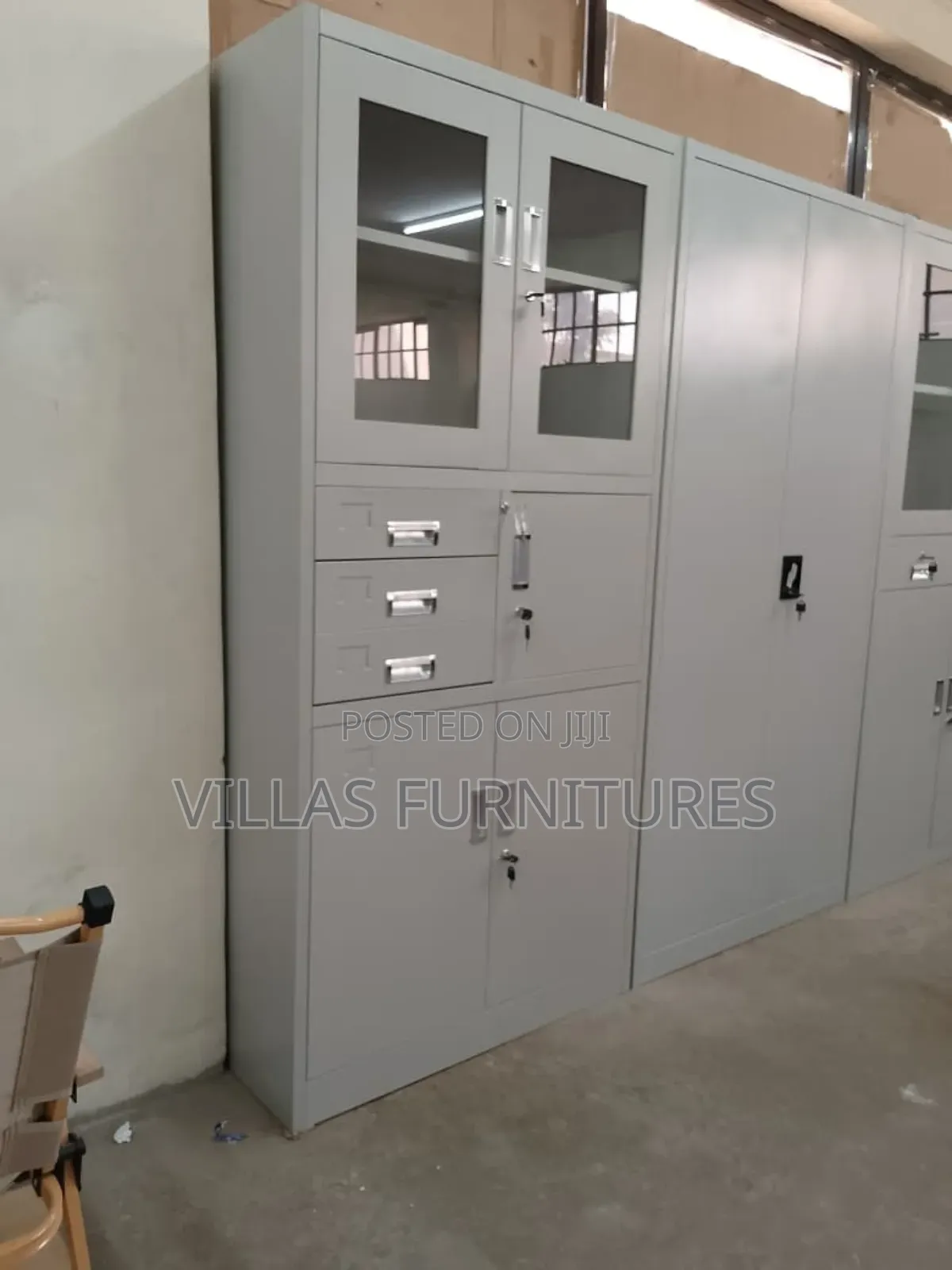 Office Cabinet With Safe Locker-Secure Stylish