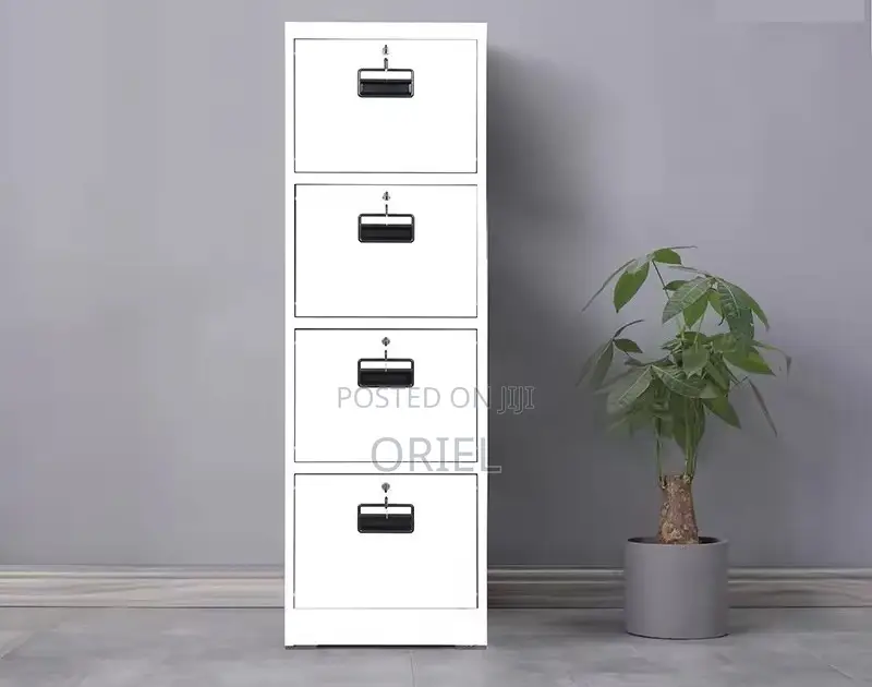 Office Cabinet : Office 4-Drawer Steel Filing Cabinet
