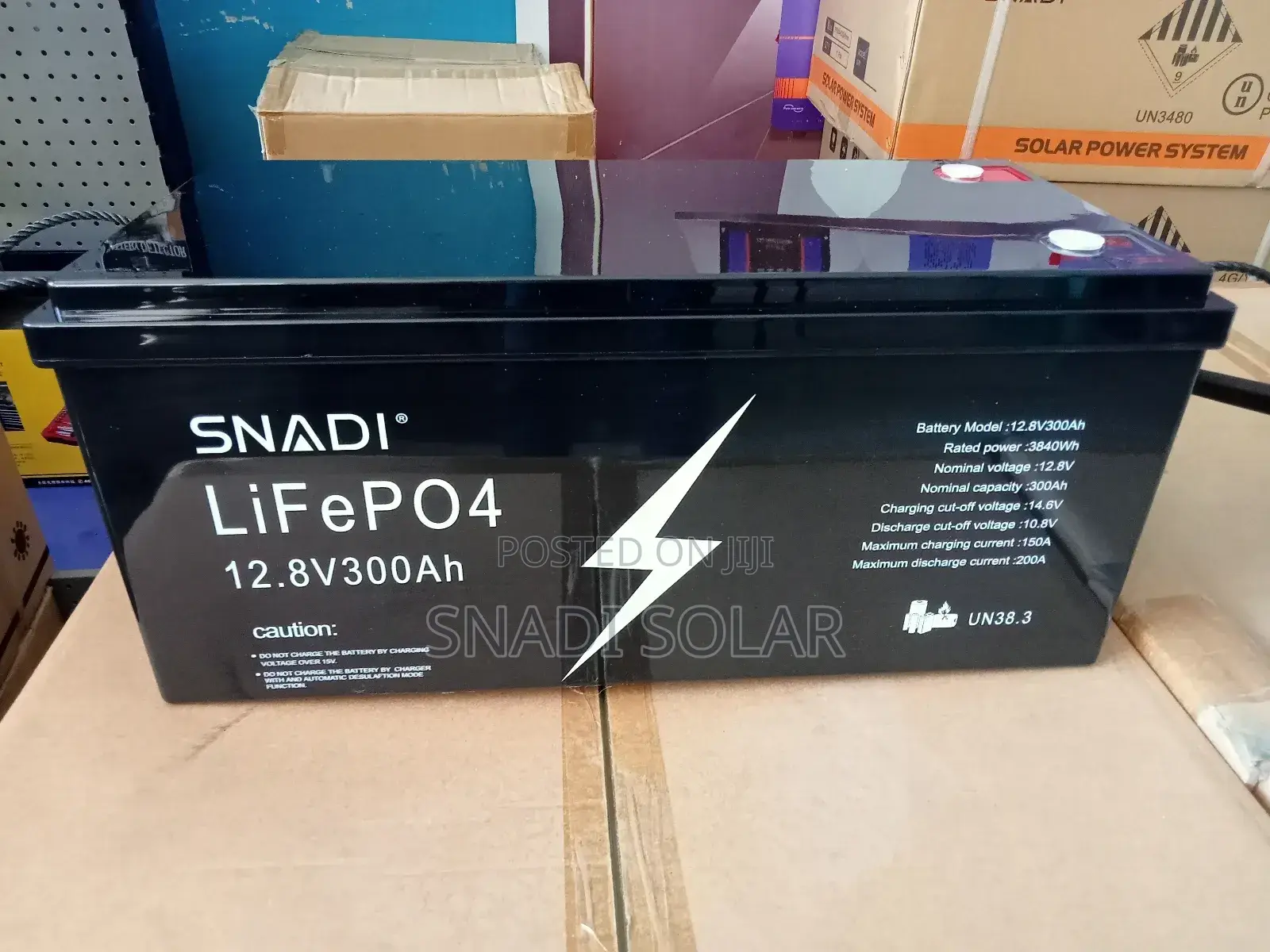12v 300ah 3.8kwh Lithium Battery