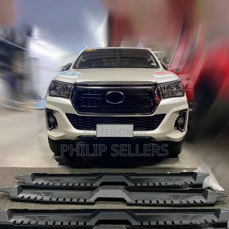 Transform Your Toyota Hilux Into a True Powerhouse Steel Sidesteps
