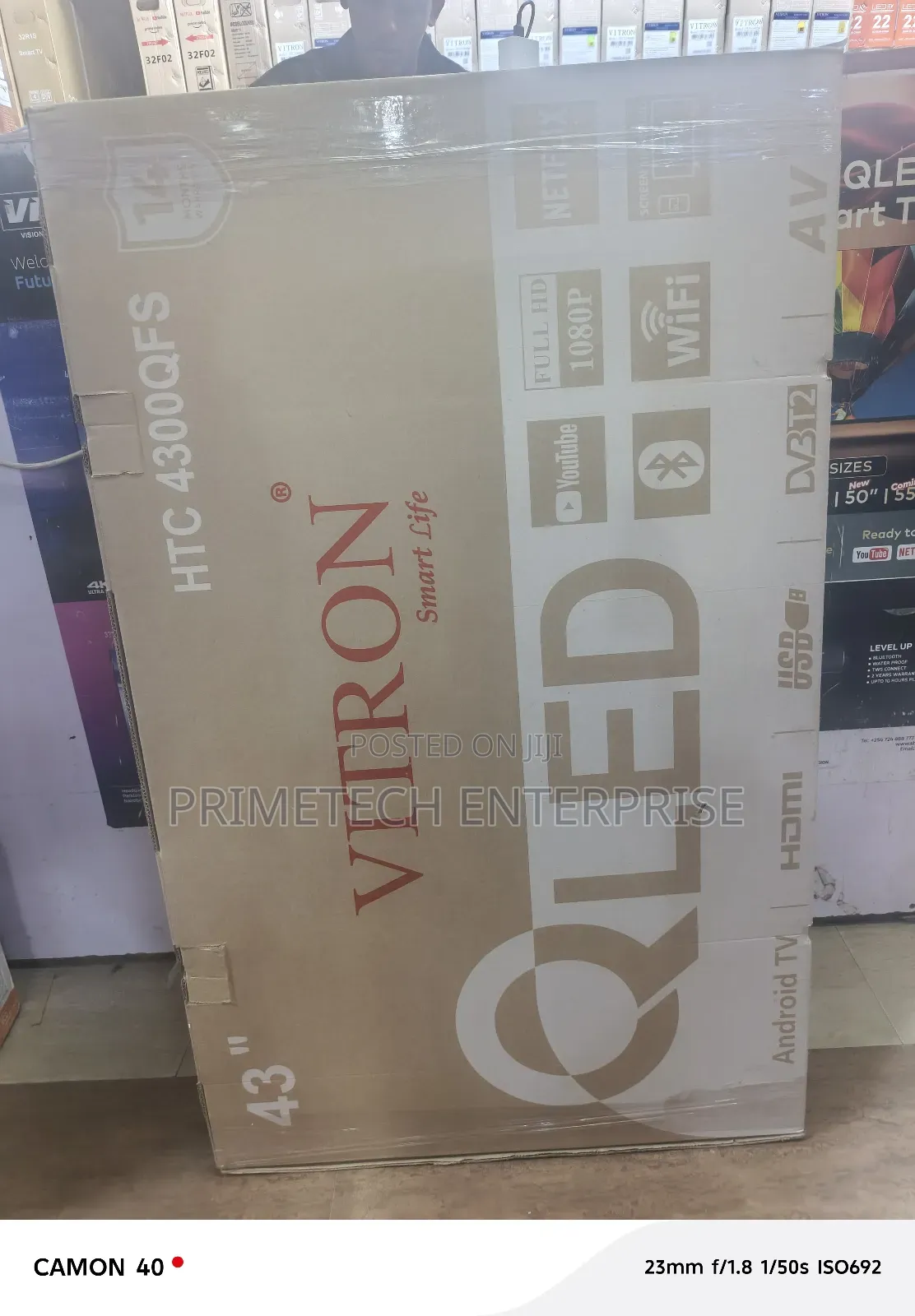 Vitron 43 Inches Qled -HTC-4300qfs Tv