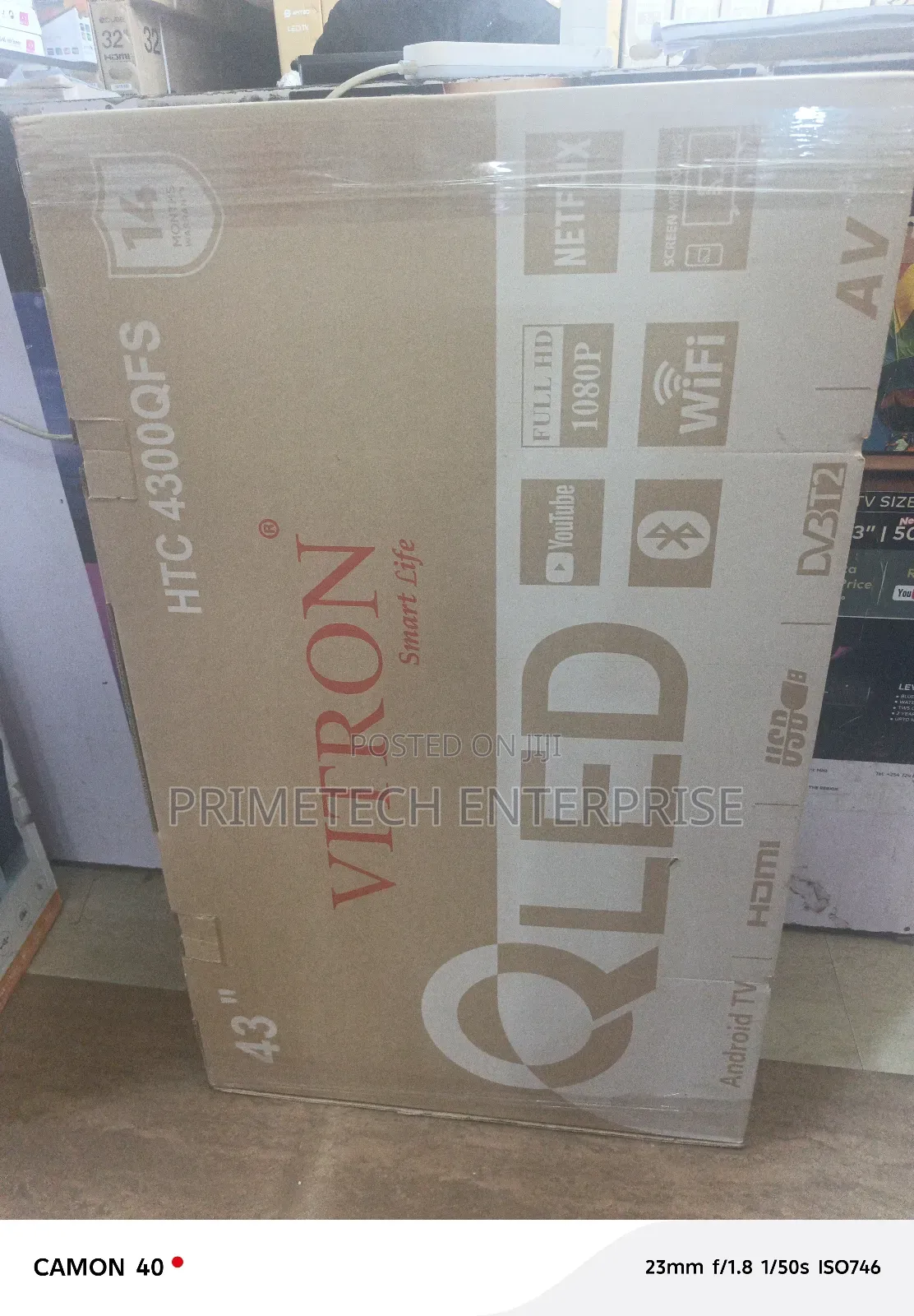 Vitron 43 Inches Qled -HTC-4300qfs Tv