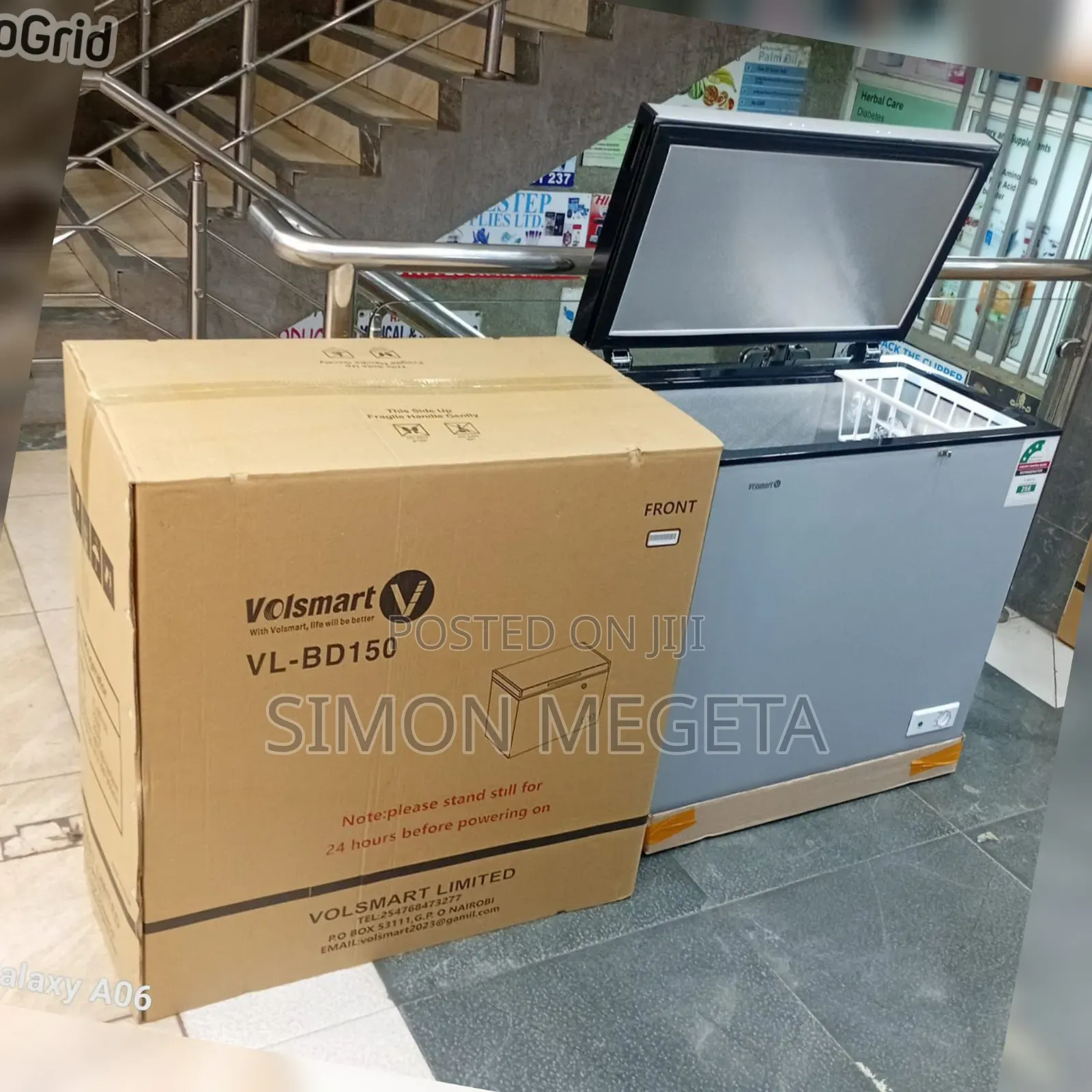 New Arrivals Volsmart 150 Litres Deep Freezer
