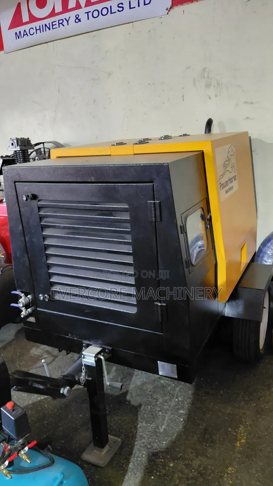 Powerhorse Diesel Air Compressor Machine Best Quality.