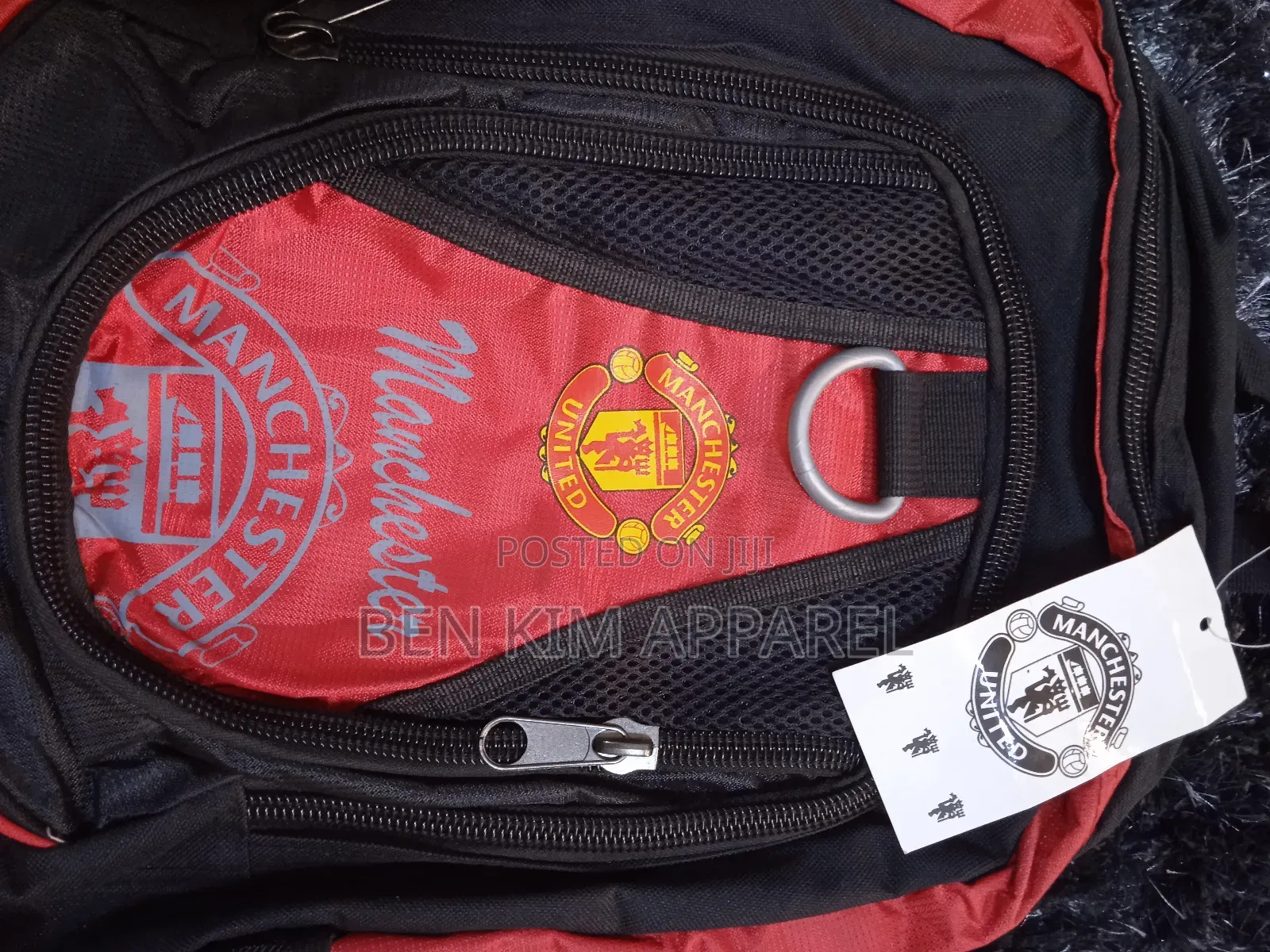 Manchester United Red Black Backpack 10 Litres